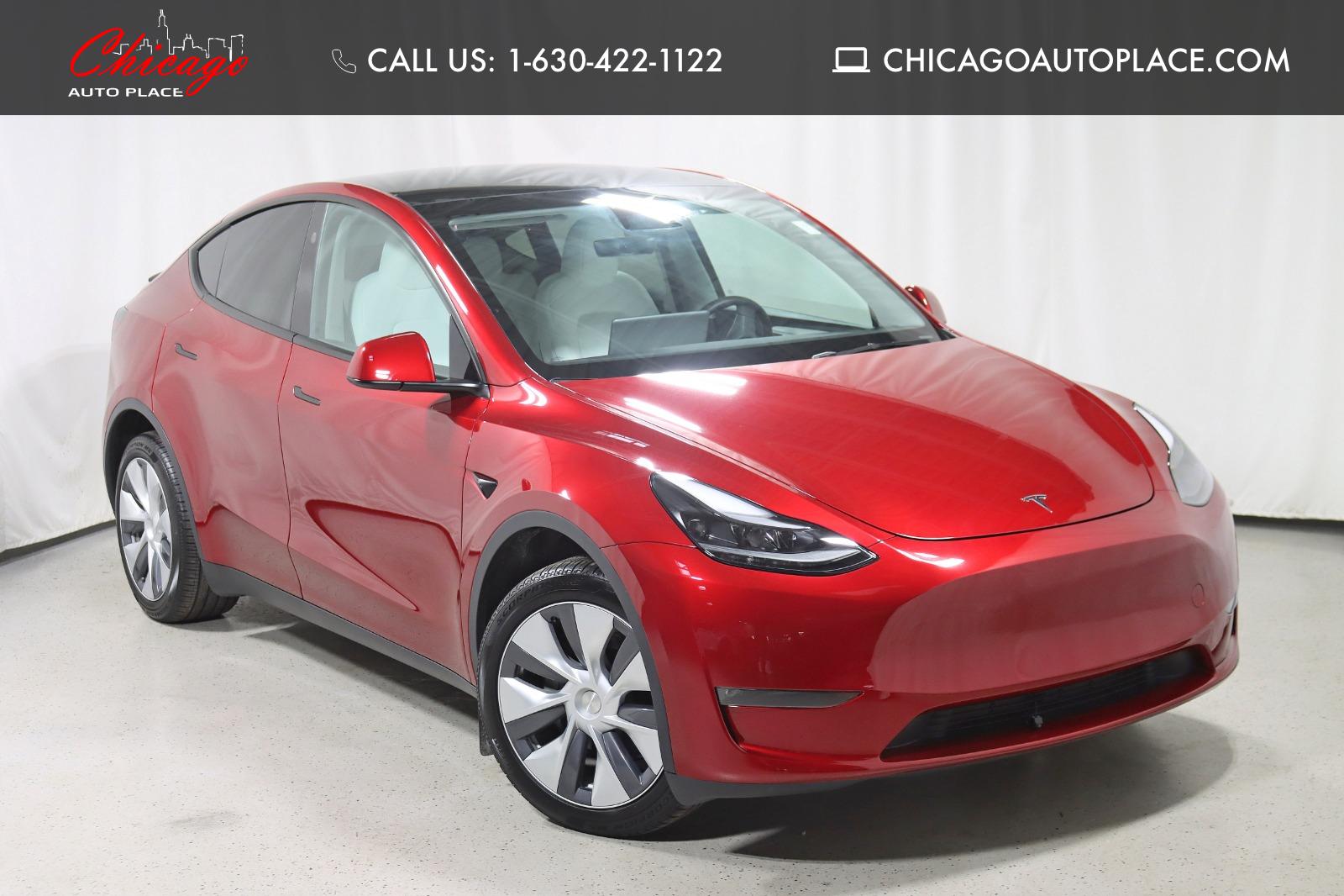 Ultra Red 2024 Tesla Model Y Long Range AWD SUV / Crossover All-Wheel Drive 1-Speed Dual Clutch