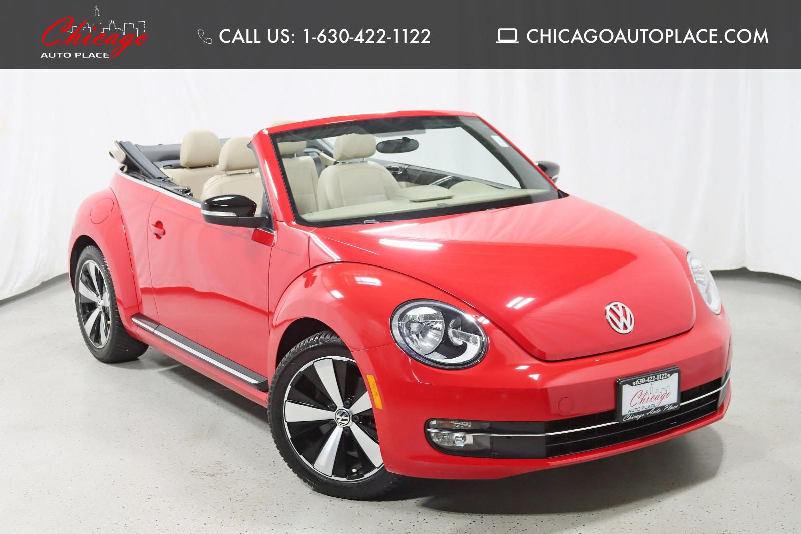 Tornado Red Metallic 2013 Volkswagen Beetle Convertible Front-Wheel Drive 6-Speed Automatic