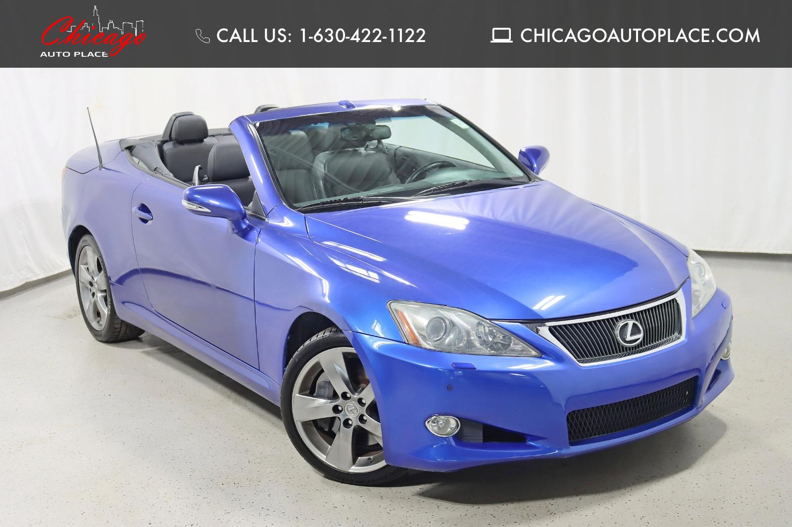 Ultrasonic Blue Mica 2010 Lexus IS 350C Convertible RWD Convertible Rear-Wheel Drive 6-Speed Automatic
