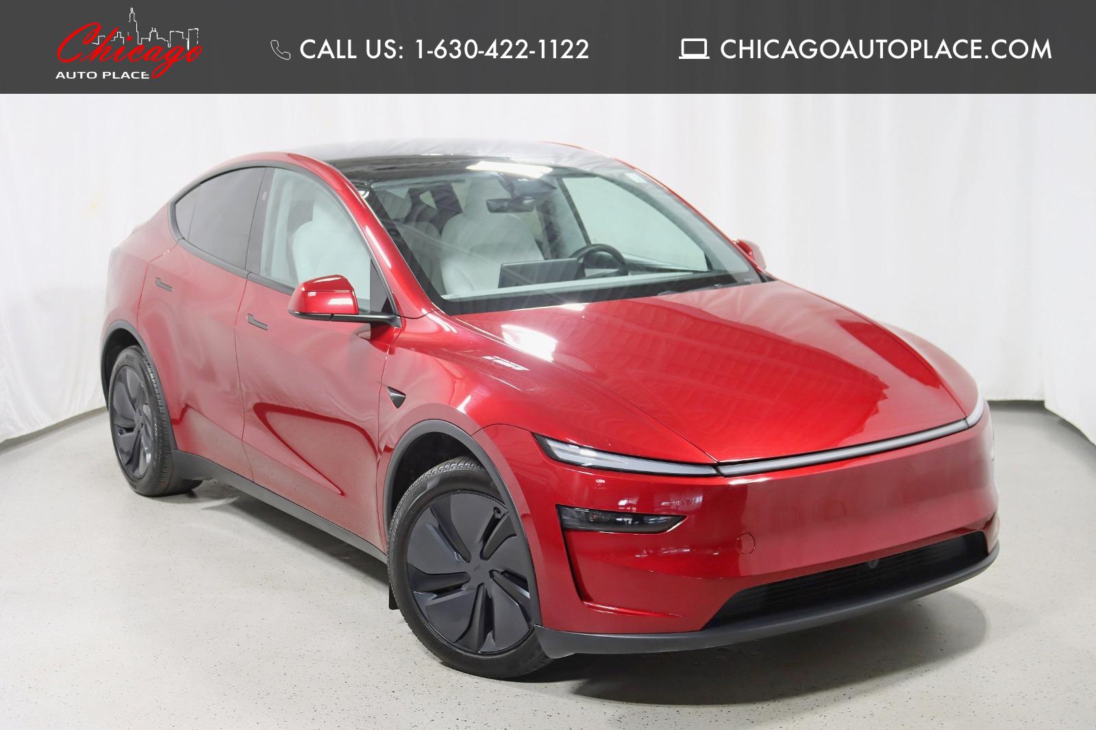 Ultra Red 2026 Tesla Model Y SUV / Crossover All-Wheel Drive 1-Speed Dual Clutch