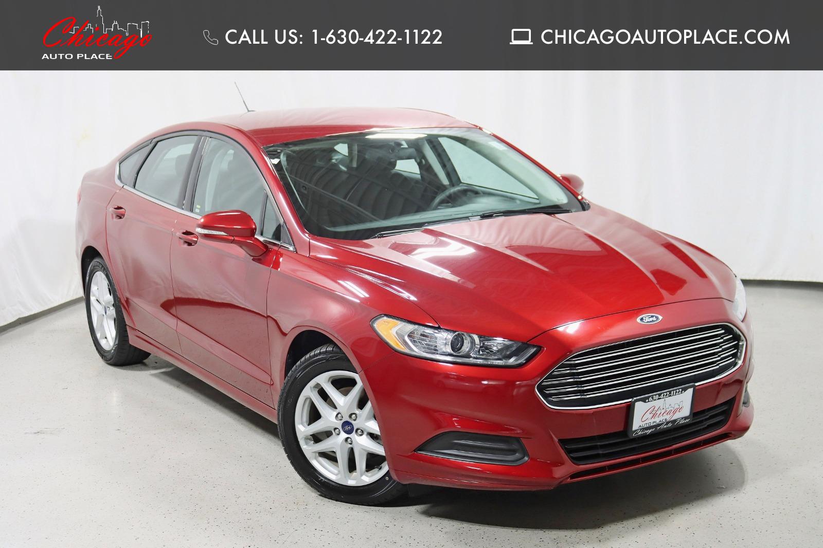 Ruby Red Metallic Tinted Clearcoat 2016 Ford Fusion Sedan Front-Wheel Drive 6-Speed Automatic