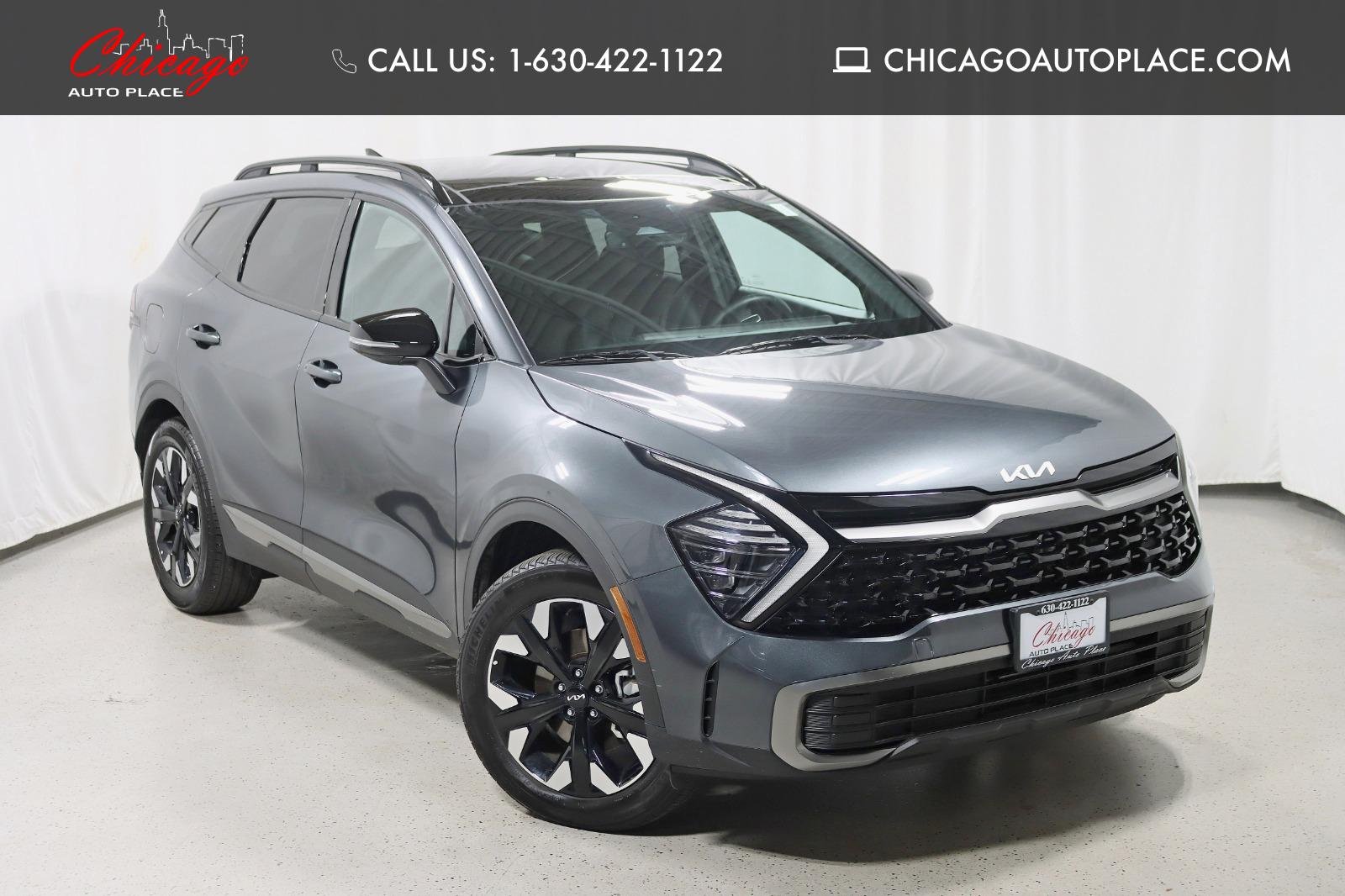Gravity Gray 2024 Kia Sportage Hybrid Plug-In SUV / Crossover All-Wheel Drive 6-Speed Automatic