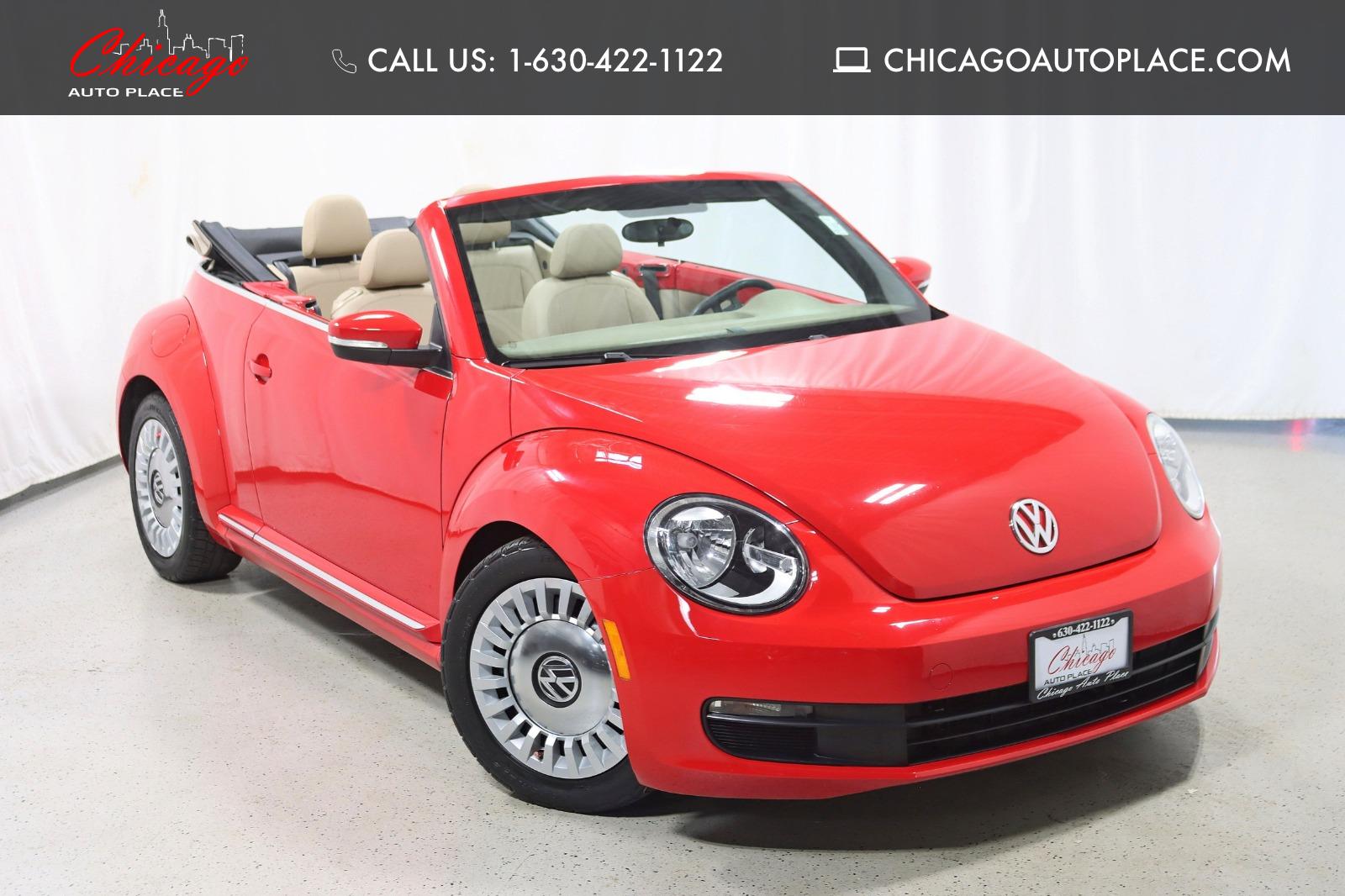 Tornado Red Metallic 2013 Volkswagen Beetle Convertible Front-Wheel Drive 6-Speed Automatic