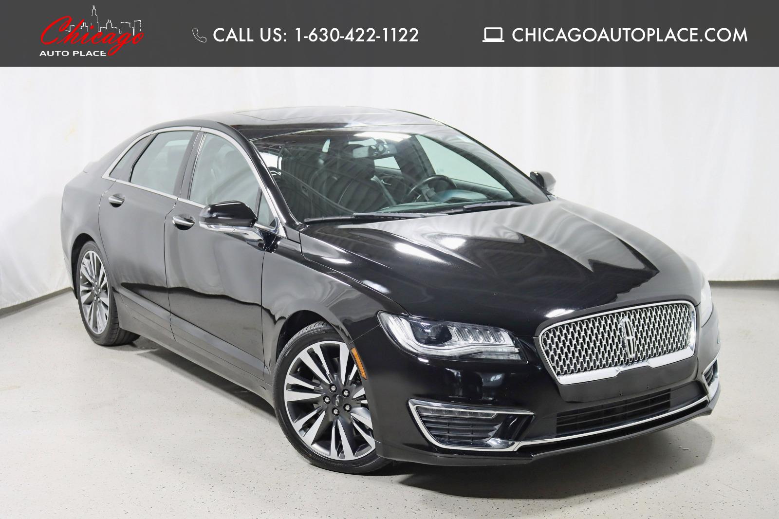 Black Velvet 2017 Lincoln MKZ Sedan All-Wheel Drive 6-Speed Automatic