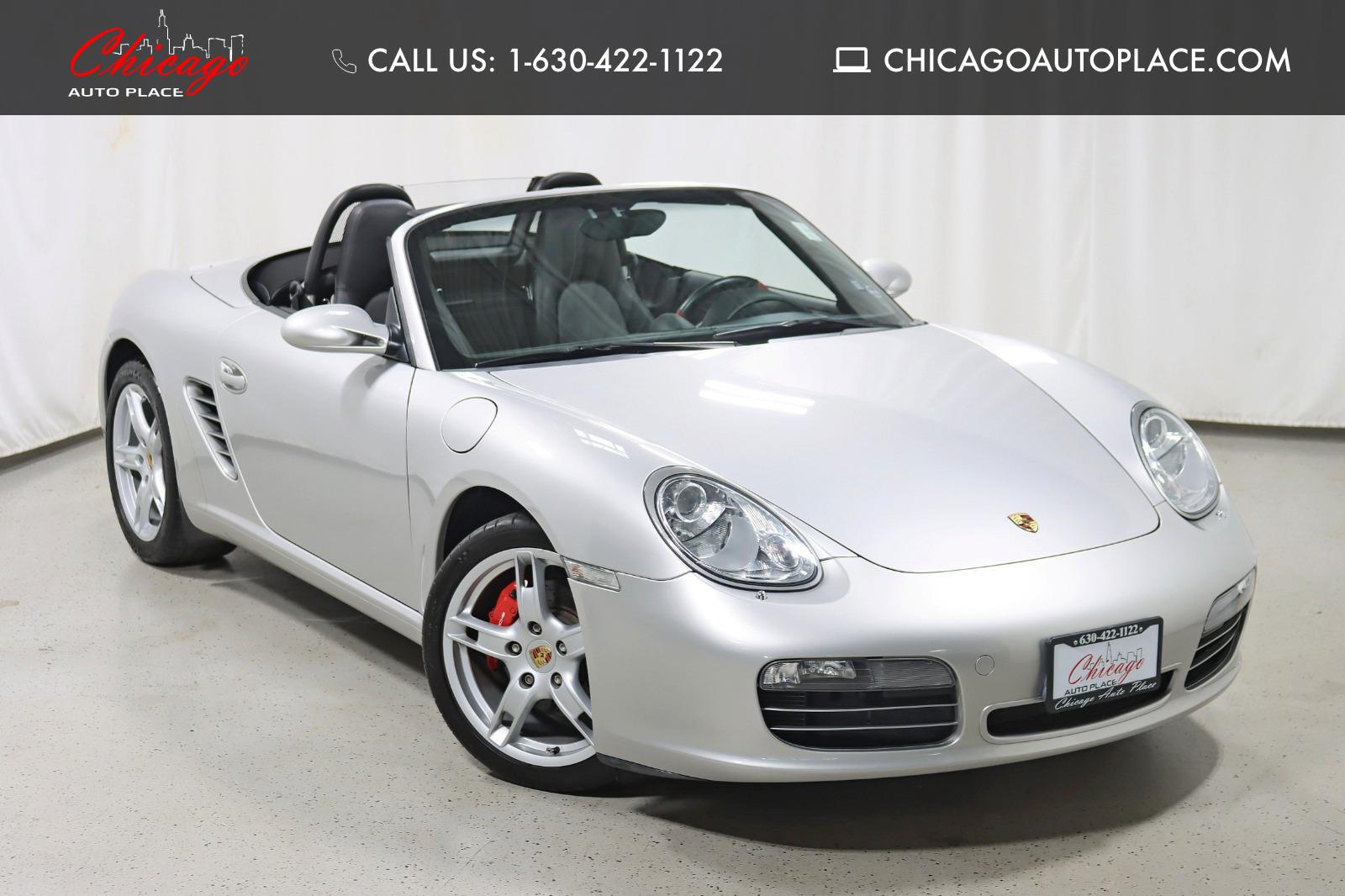 Arctic Silver Metallic 2005 Porsche Boxster Convertible Rear-Wheel Drive 5-Speed Automatic