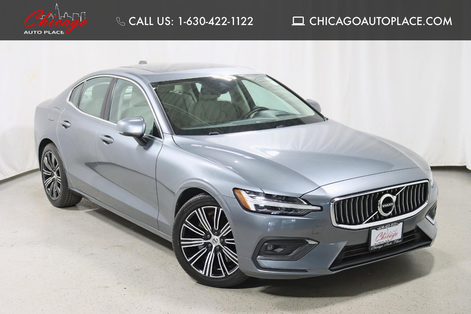 Gray (Osmium Grey Metallic) 2019 Volvo S60 Sedan All-Wheel Drive 8-Speed Automatic