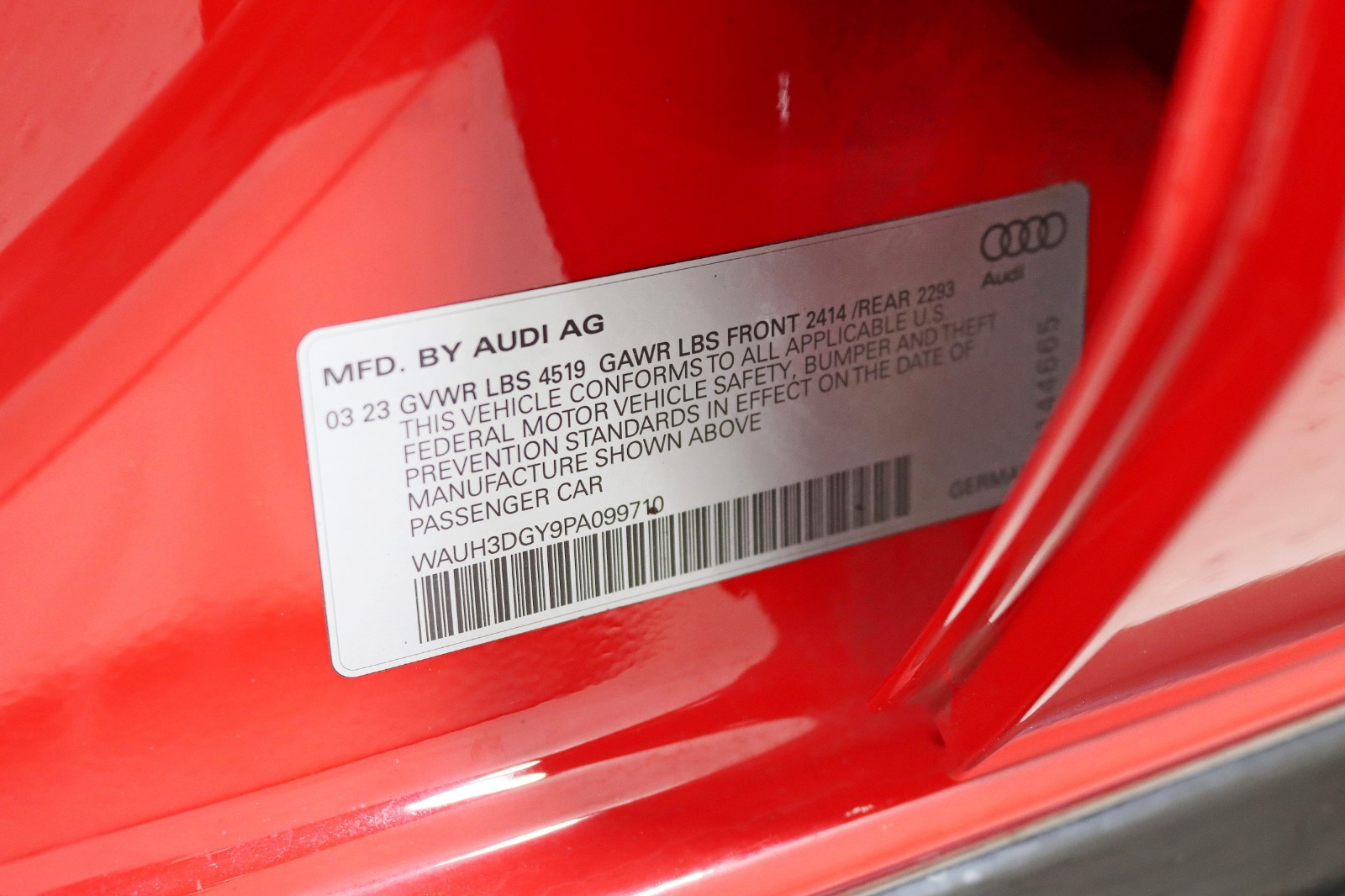 2023 AUDI S3 - Image 40