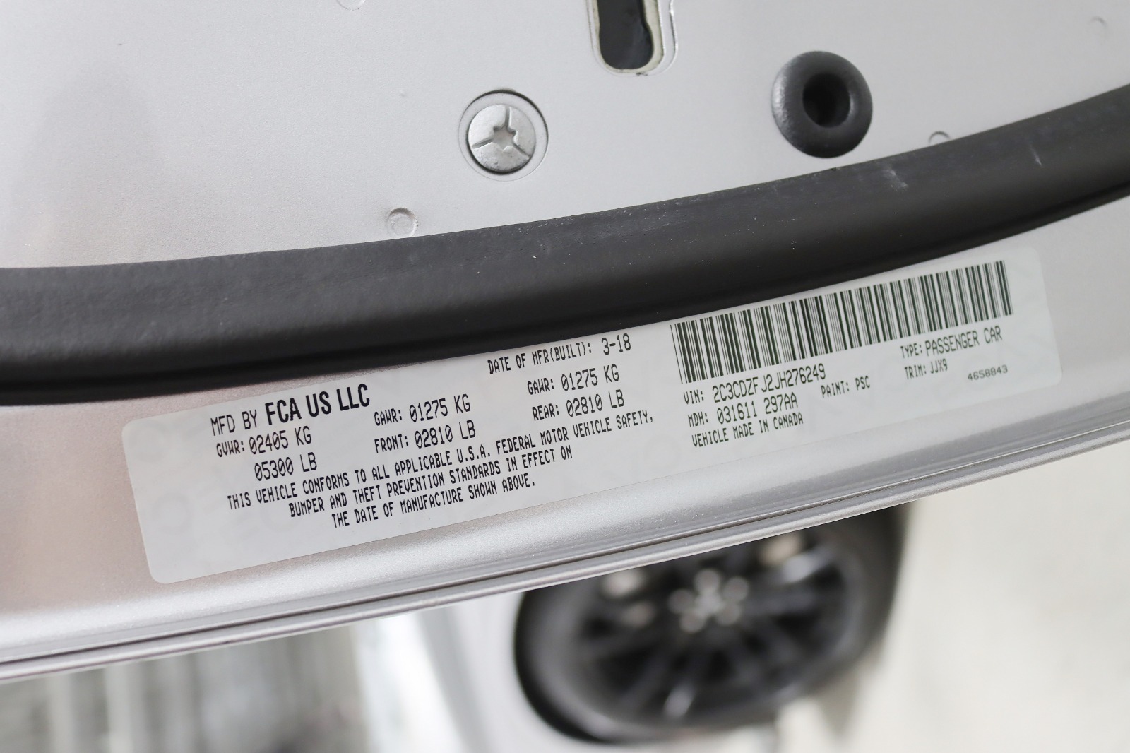 2018 DODGE CHALLENGER - Image 37