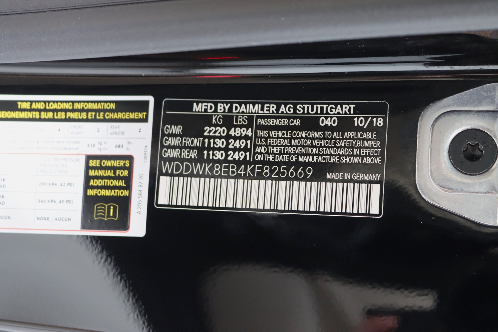 2019 MERCEDES-BENZ C-CLASS - Image 42