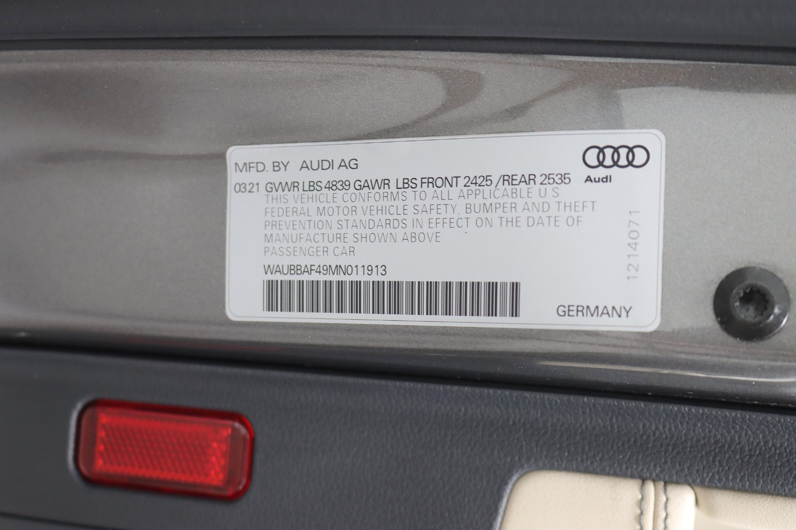 2021 AUDI A4 - Image 41