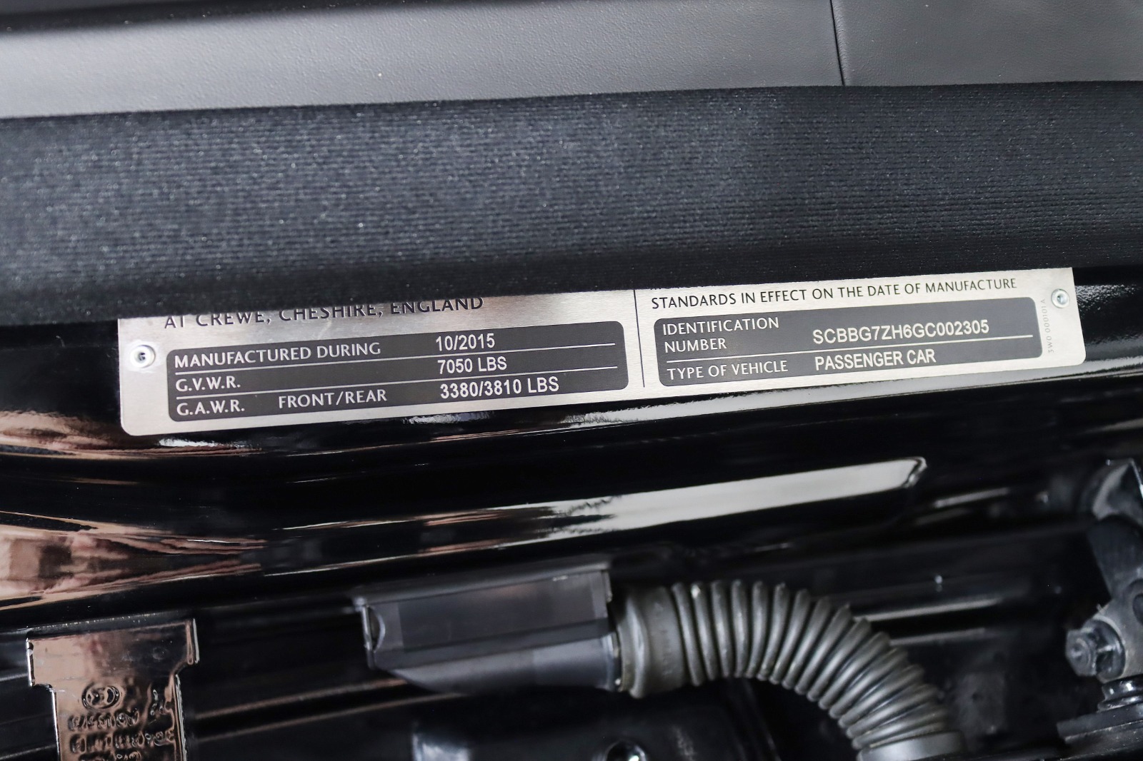 2016 BENTLEY MULSANNE - Image 43