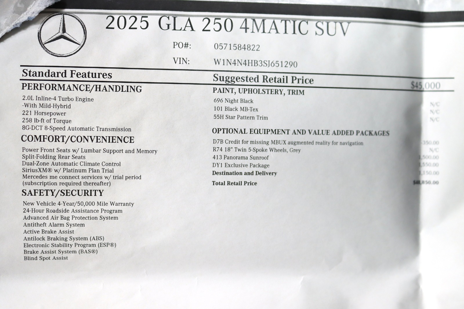 2025 MERCEDES-BENZ GLA-CLASS - Image 41