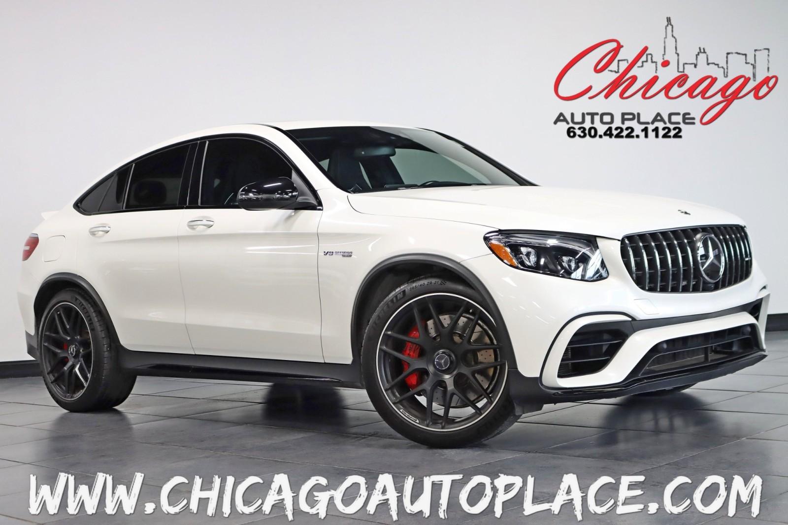 Used 2019 Mercedes-Benz GLC AMG GLC 63 S DESIGNO PLATINUM WHITE