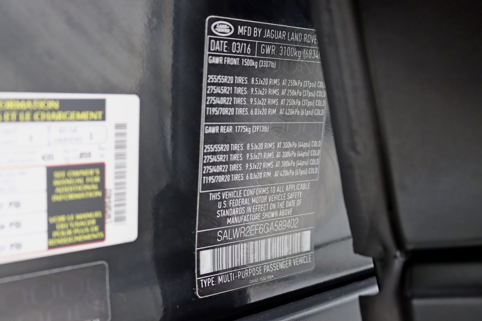 2016 LAND ROVER RANGE ROVER SPORT - Image 42