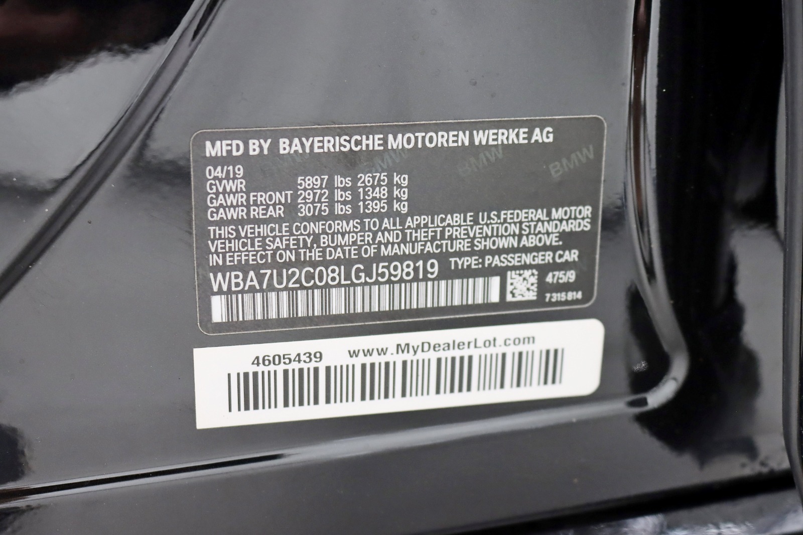 2020 BMW 750I - Image 49