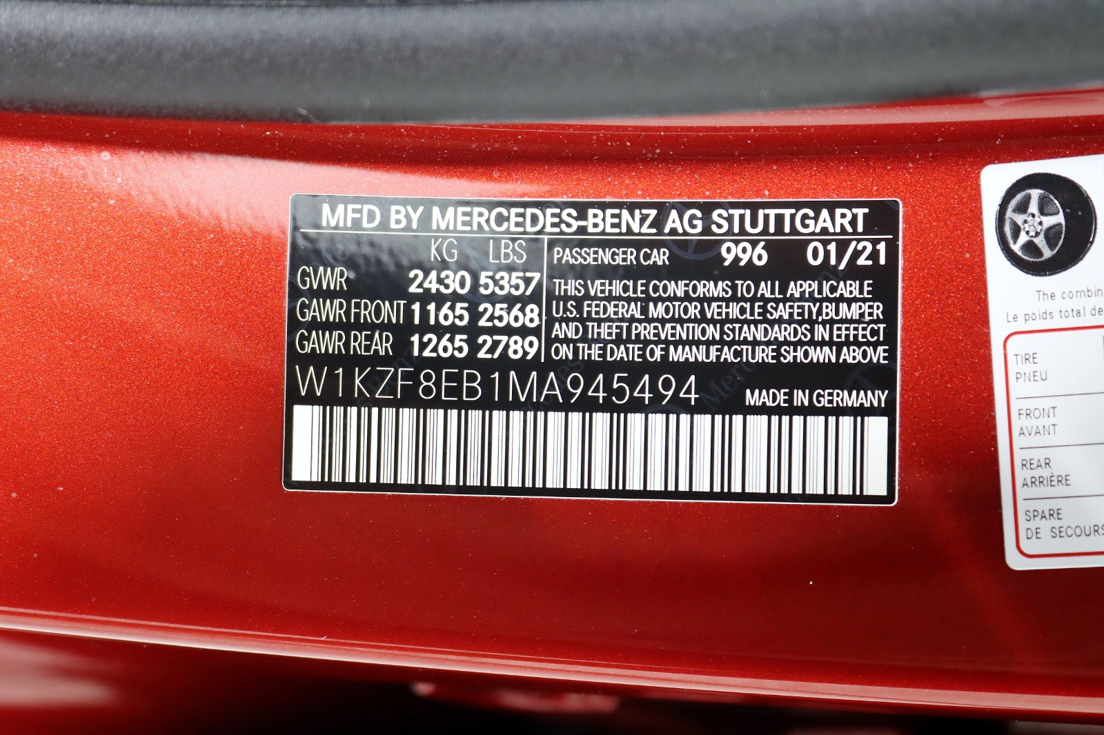 2021 MERCEDES-BENZ E-CLASS - Image 47