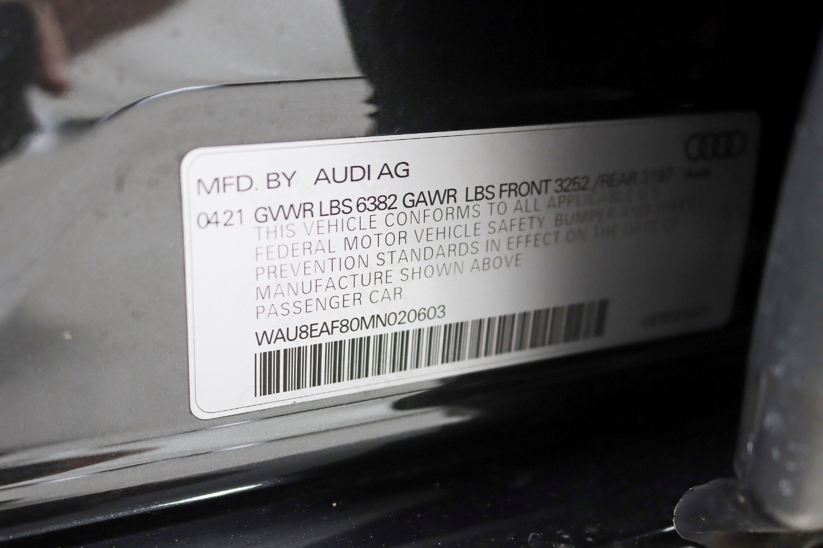 2021 AUDI A8 L - Image 47