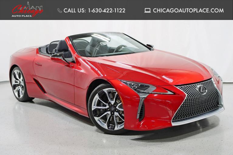 非売品 Lexus LC500 Convertible 1/43 赤 右ハンドル Lexus LC500