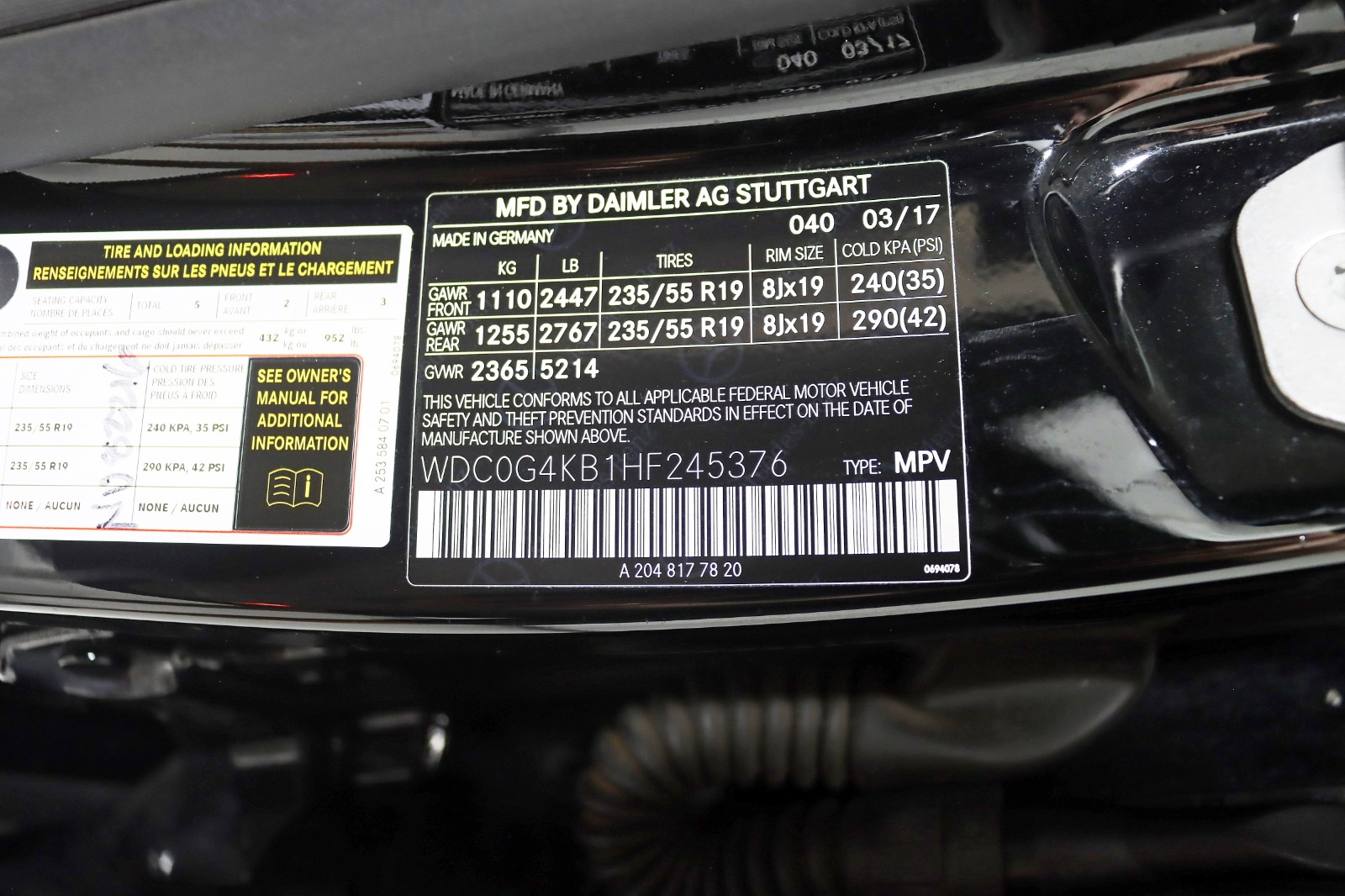 2017 MERCEDES-BENZ GLC-CLASS - Image 42