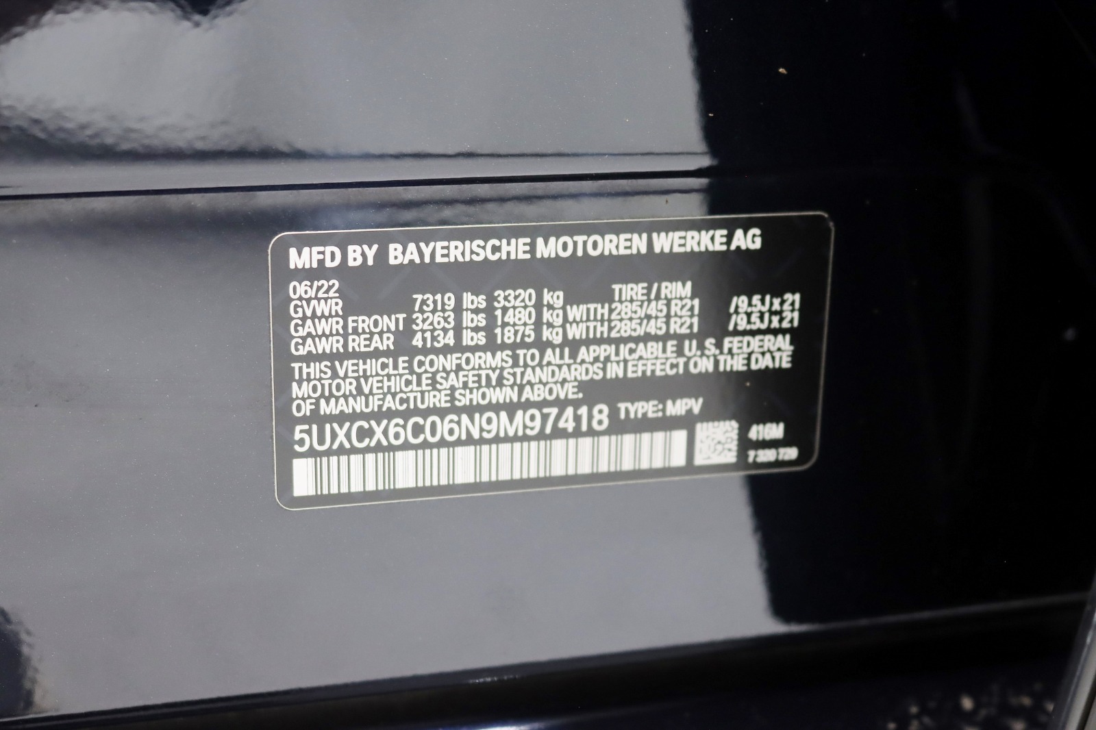 2022 BMW X7 - Image 50