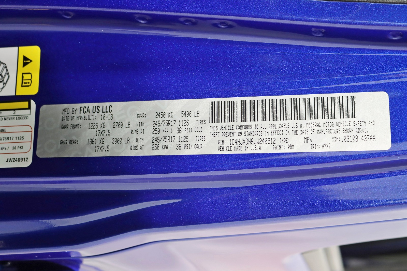 2018 JEEP WRANGLER - Image 38