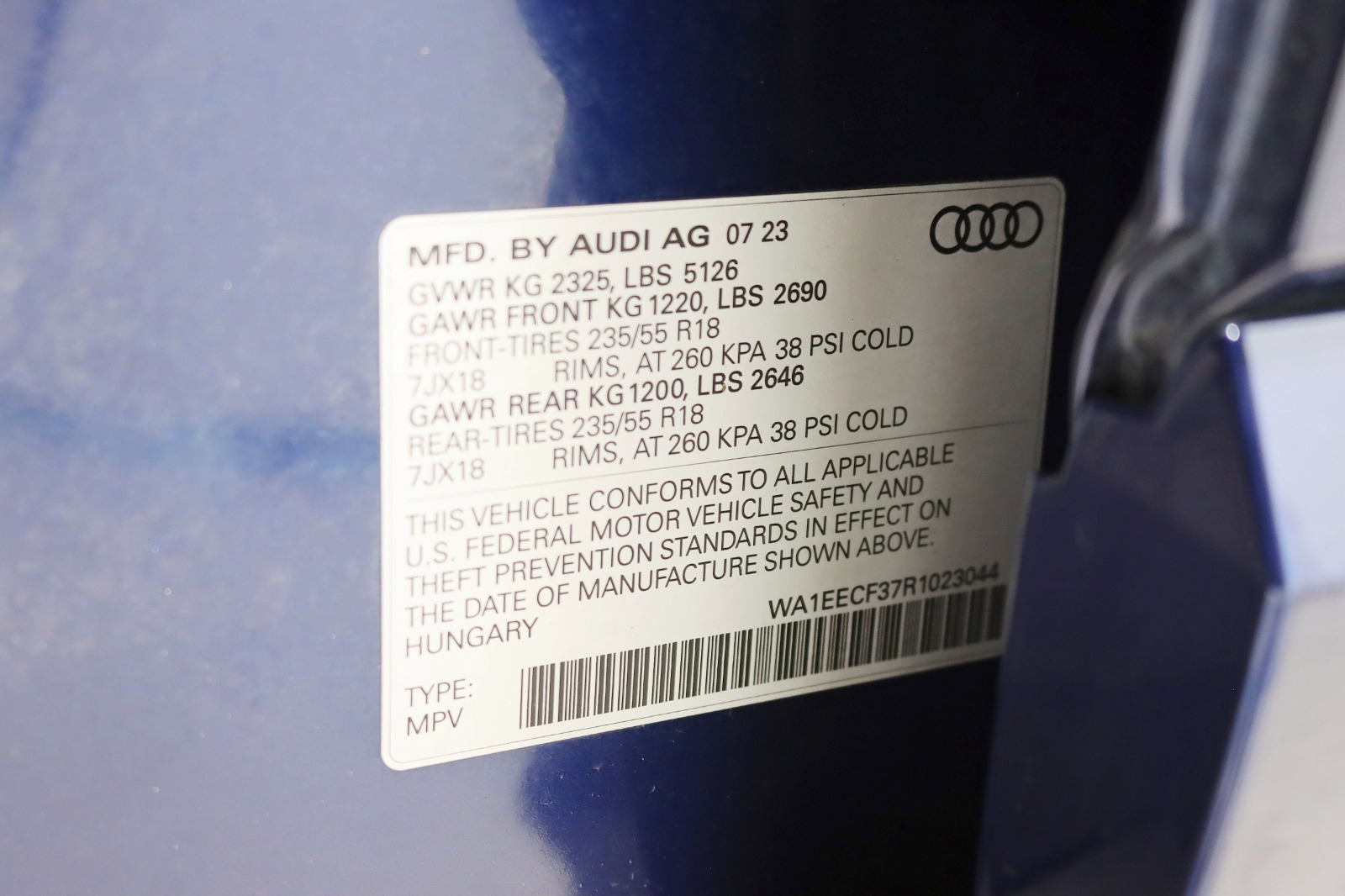 2024 AUDI Q3 - Image 38