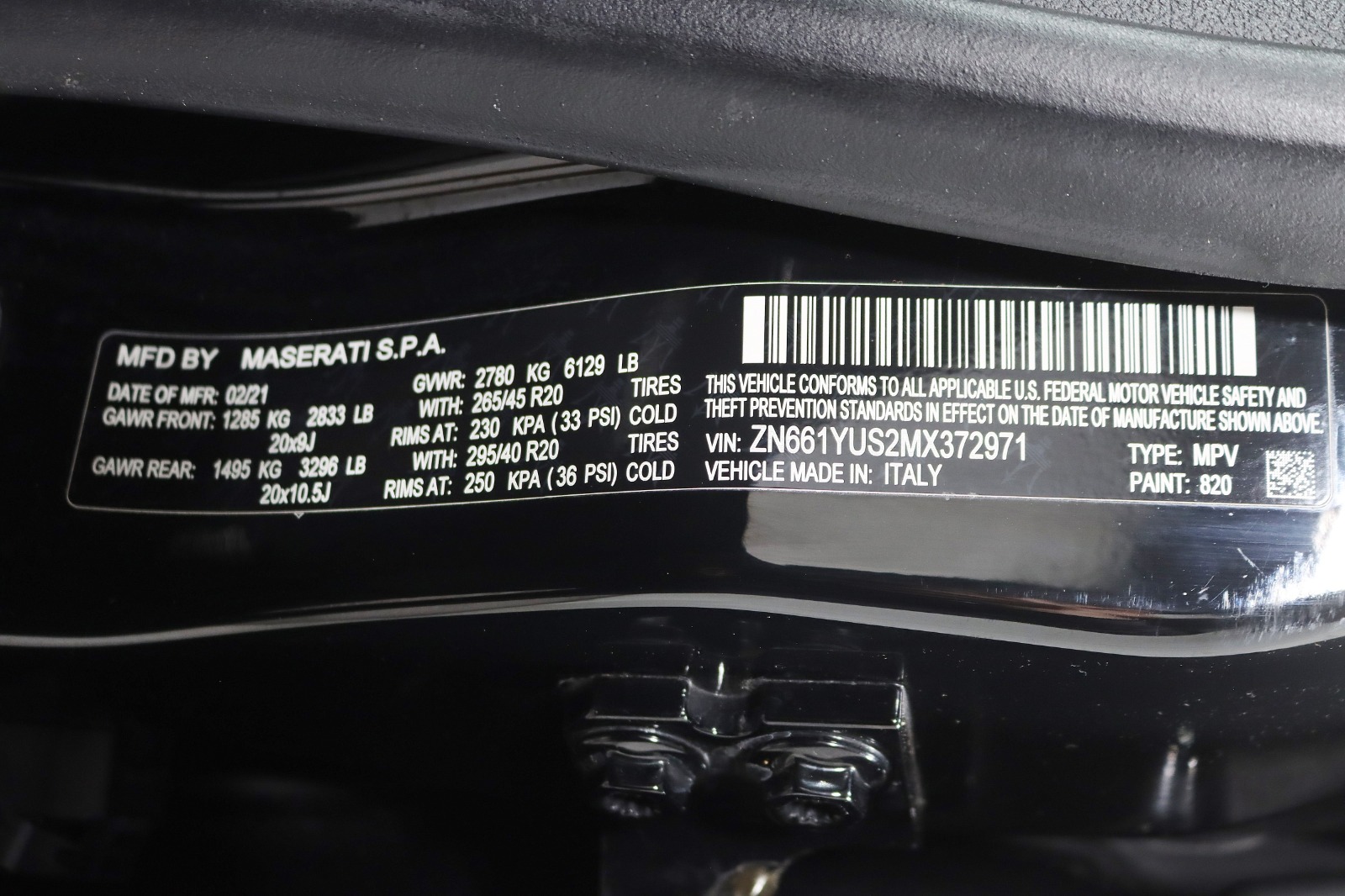 2021 MASERATI LEVANTE - Image 38