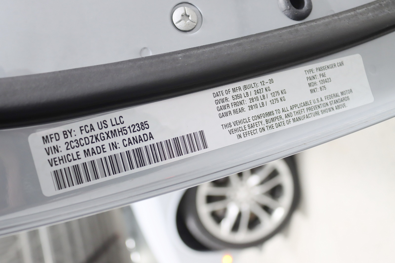 2021 DODGE CHALLENGER - Image 36