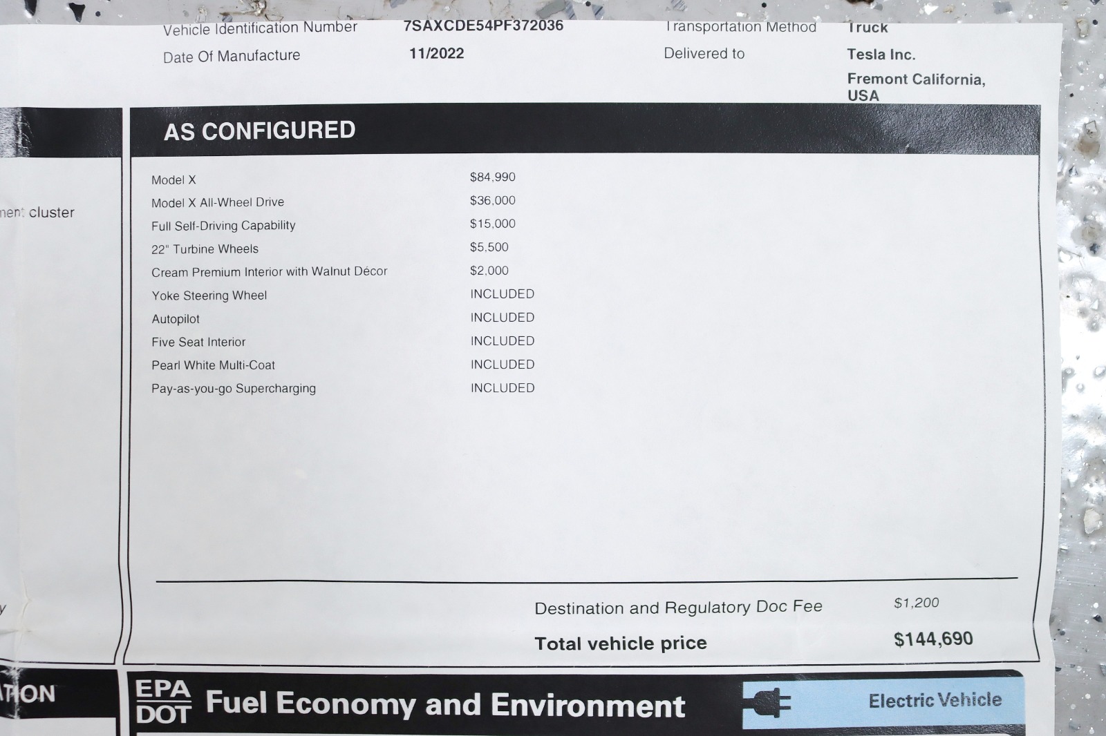 2023 TESLA MODEL X - Image 3