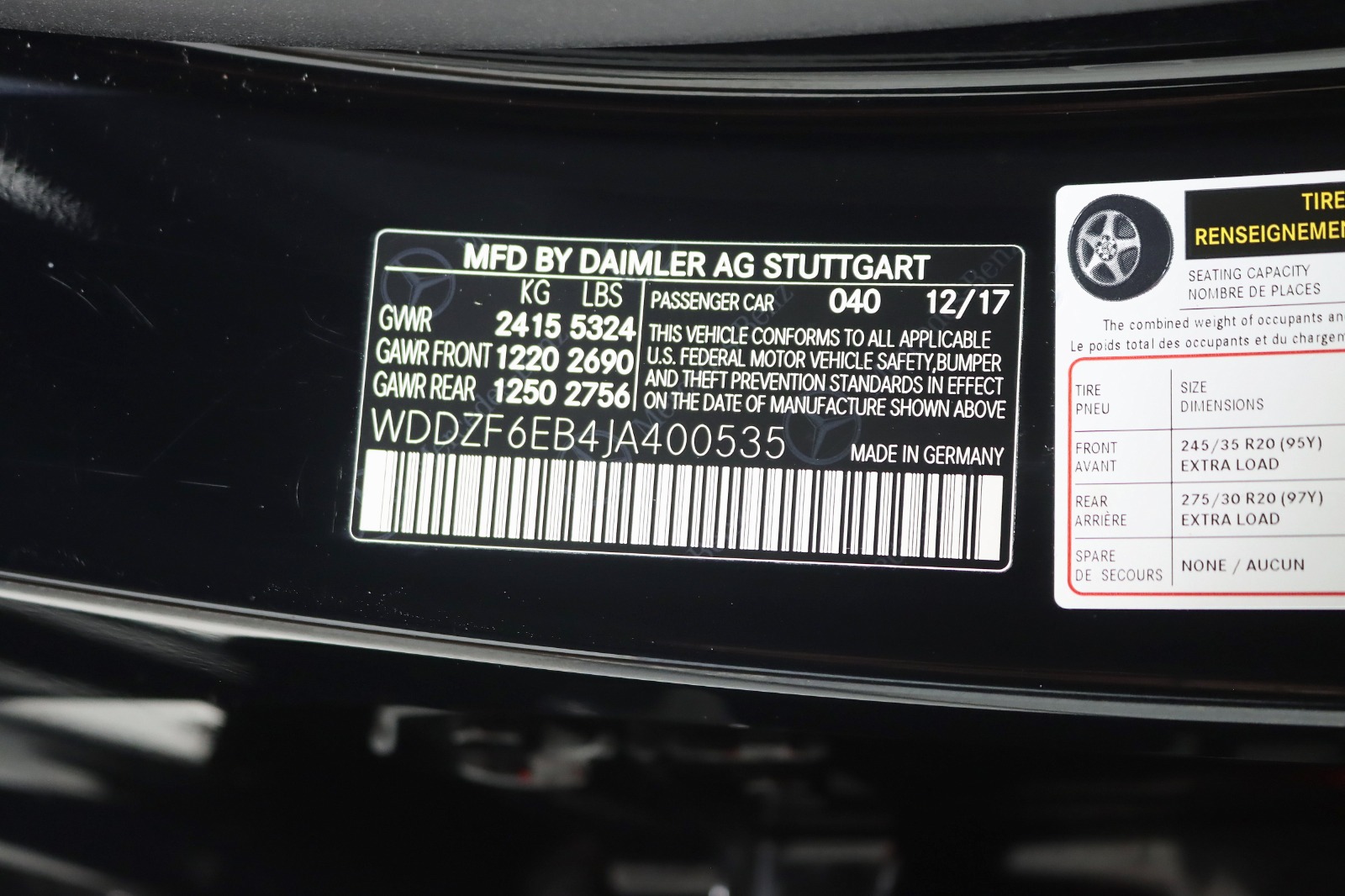 2018 MERCEDES-BENZ E-CLASS - Image 50