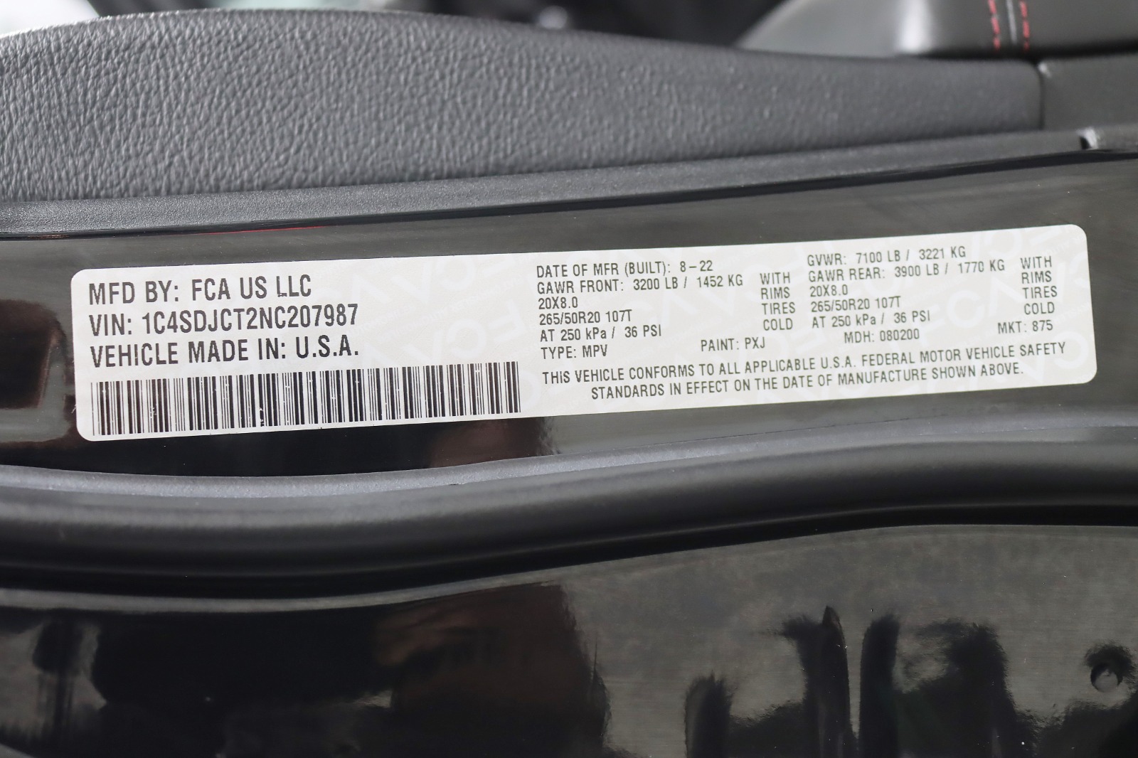 2022 DODGE DURANGO - Image 41