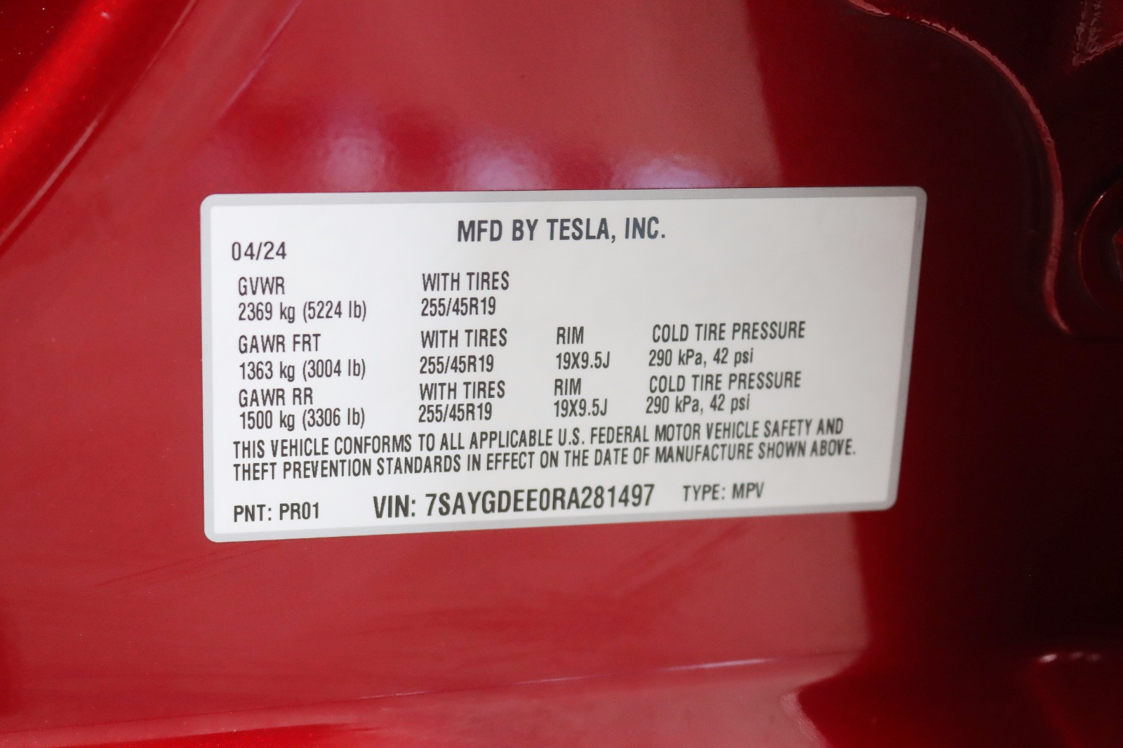 2024 TESLA MODEL Y - Image 41