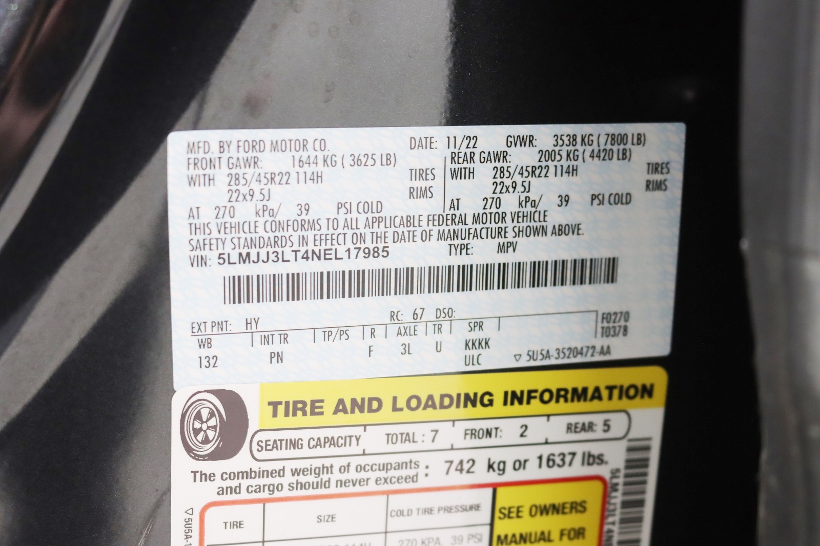 2022 LINCOLN NAVIGATOR L - Image 47