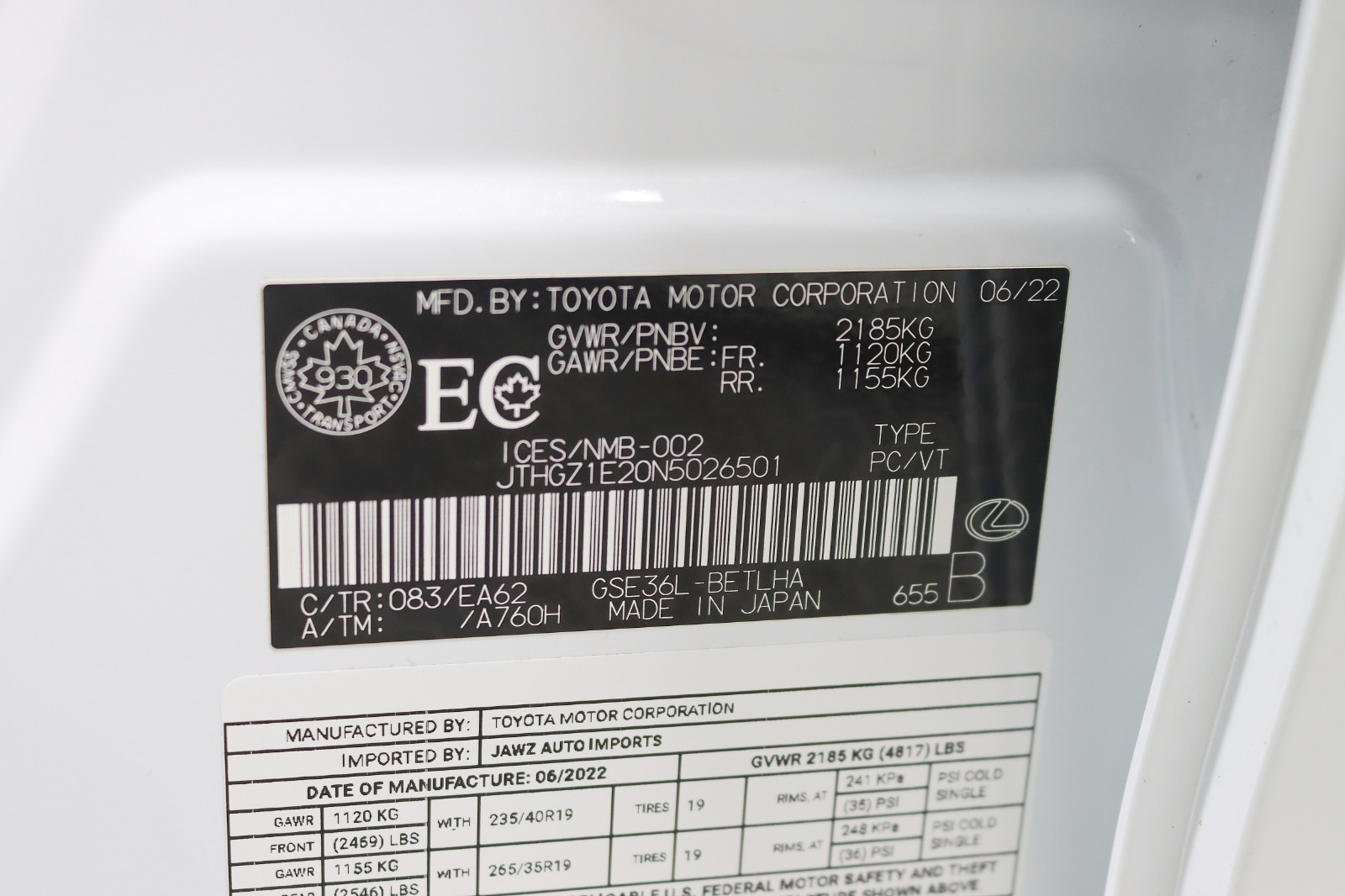 2022 LEXUS IS - Image 40