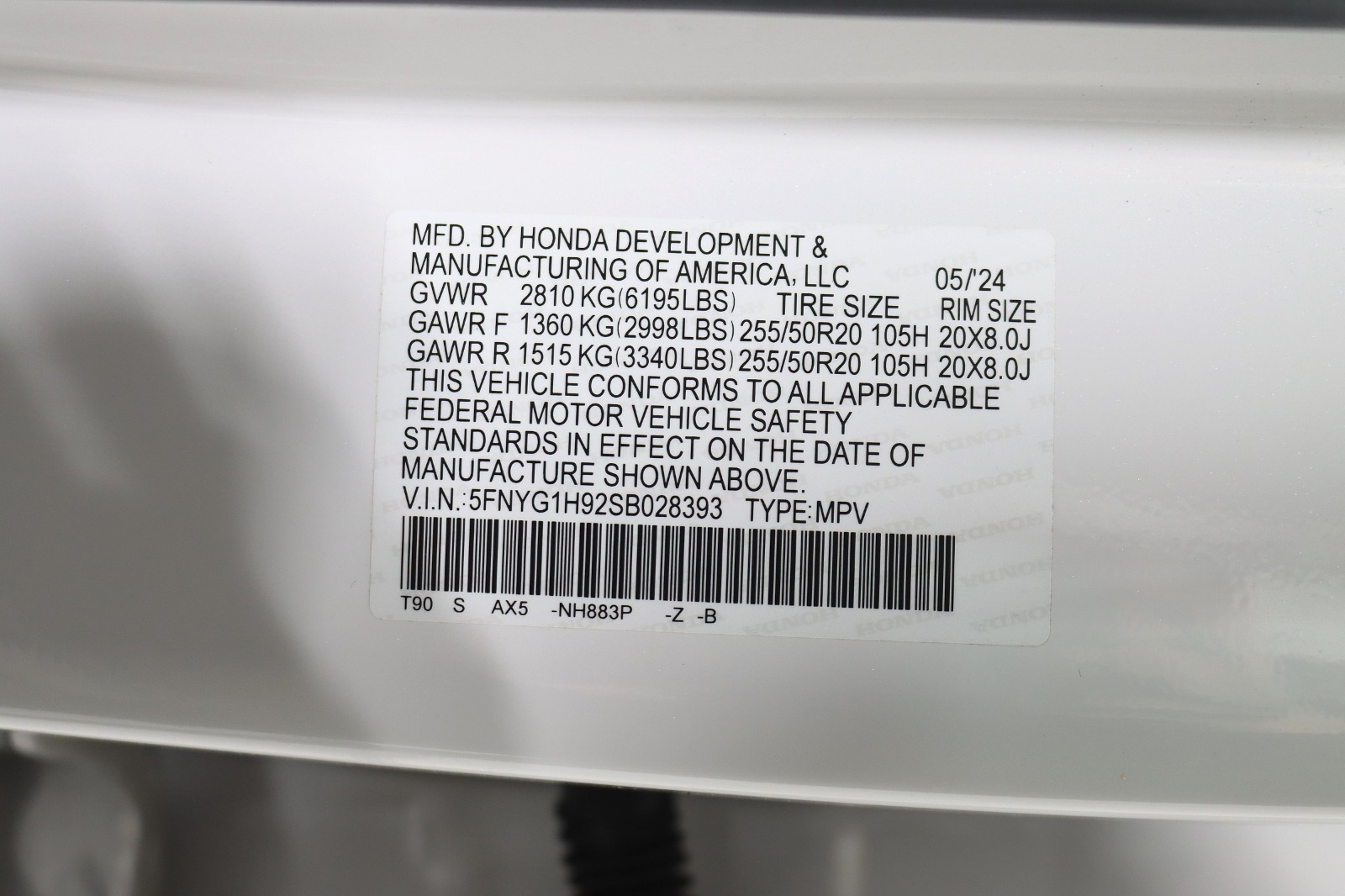 2025 HONDA PILOT - Image 48