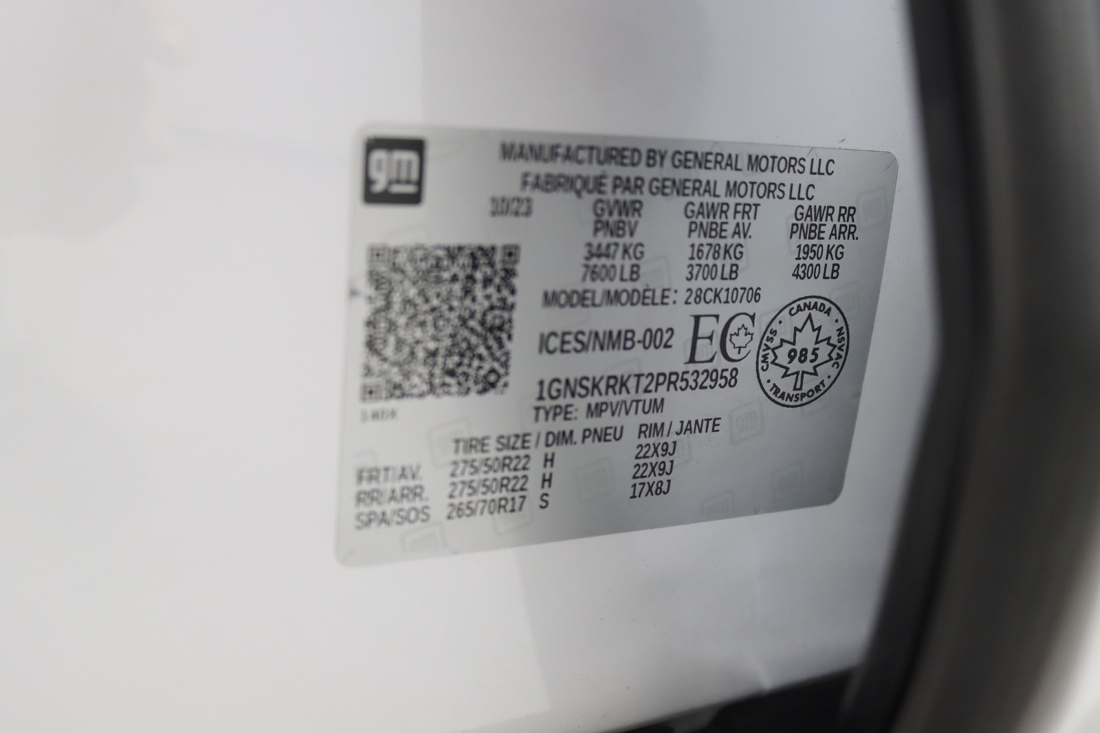 2023 CHEVROLET TAHOE - Image 44