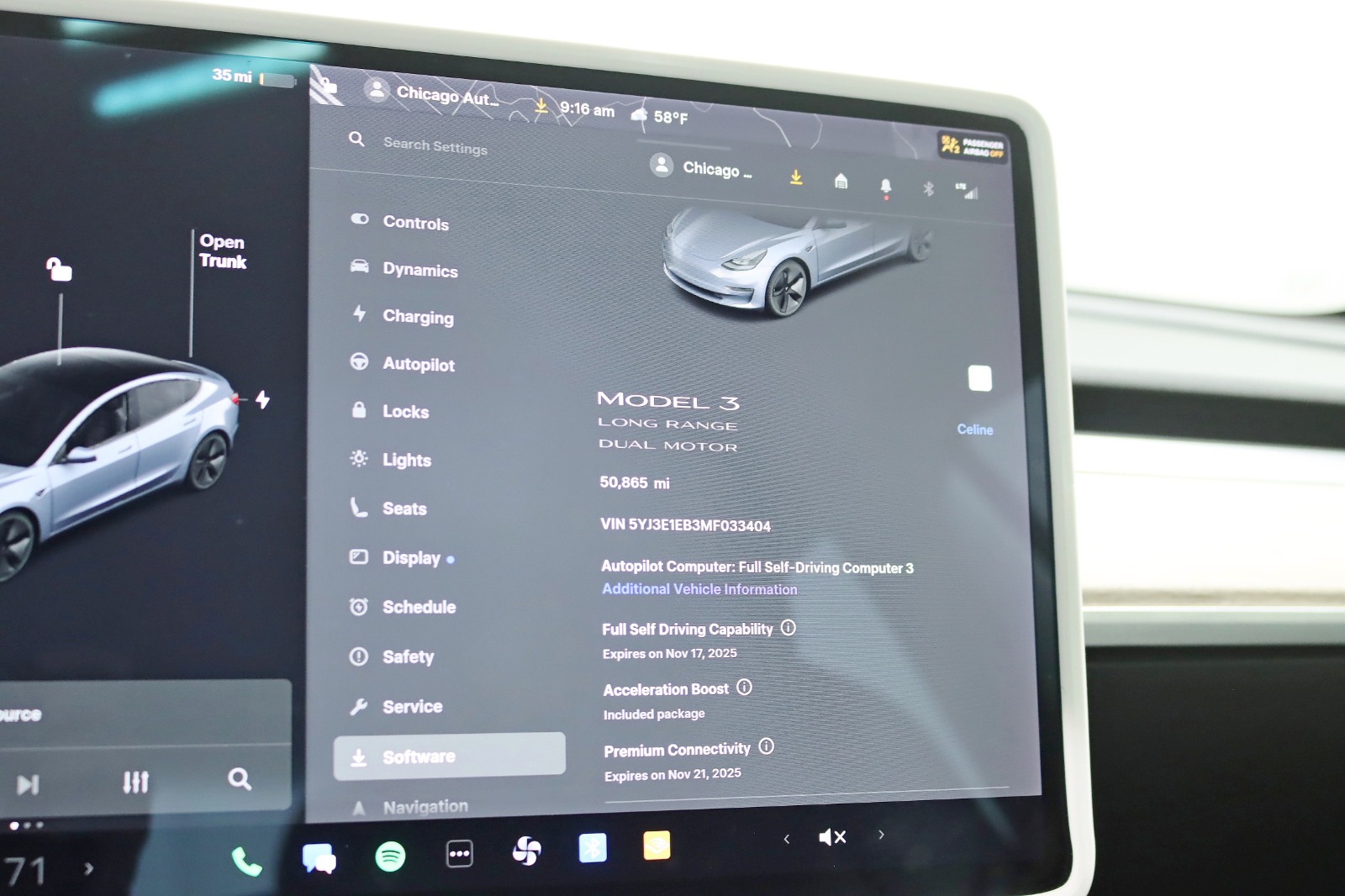 2021 TESLA MODEL 3 - Image 24