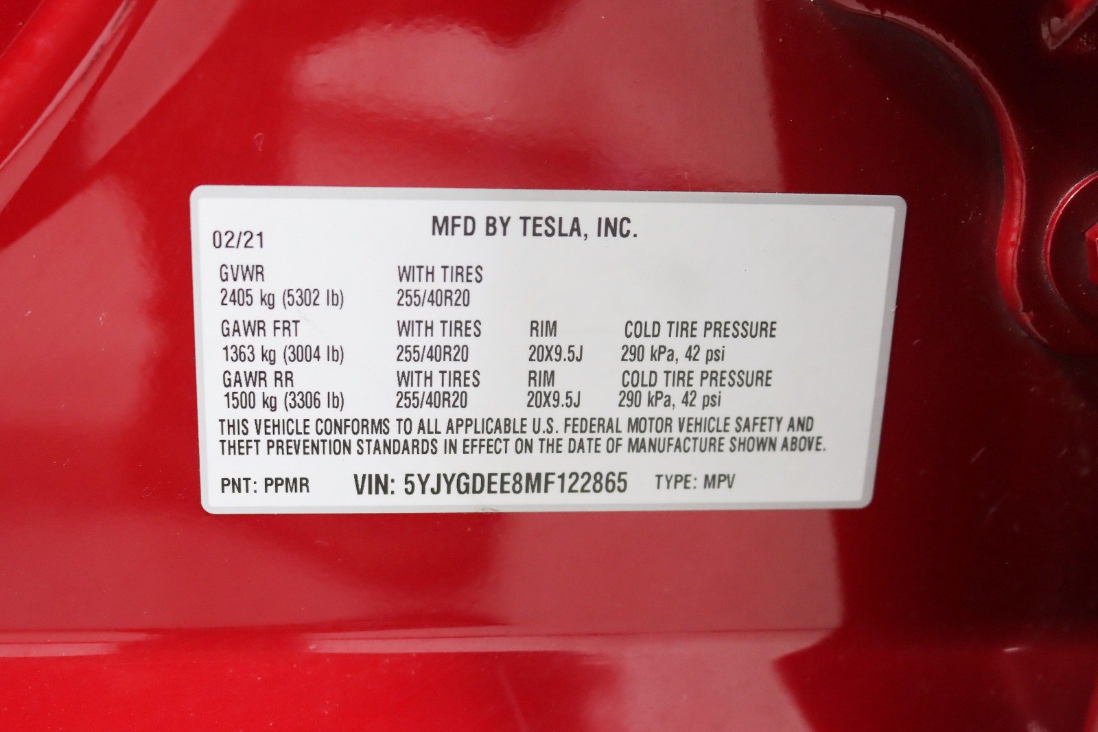 2021 TESLA MODEL Y - Image 41