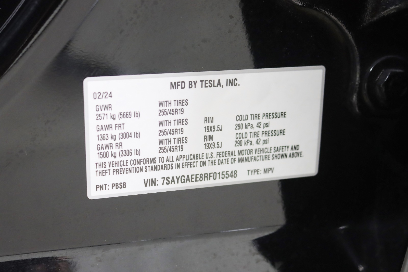 2024 TESLA MODEL Y - Image 42