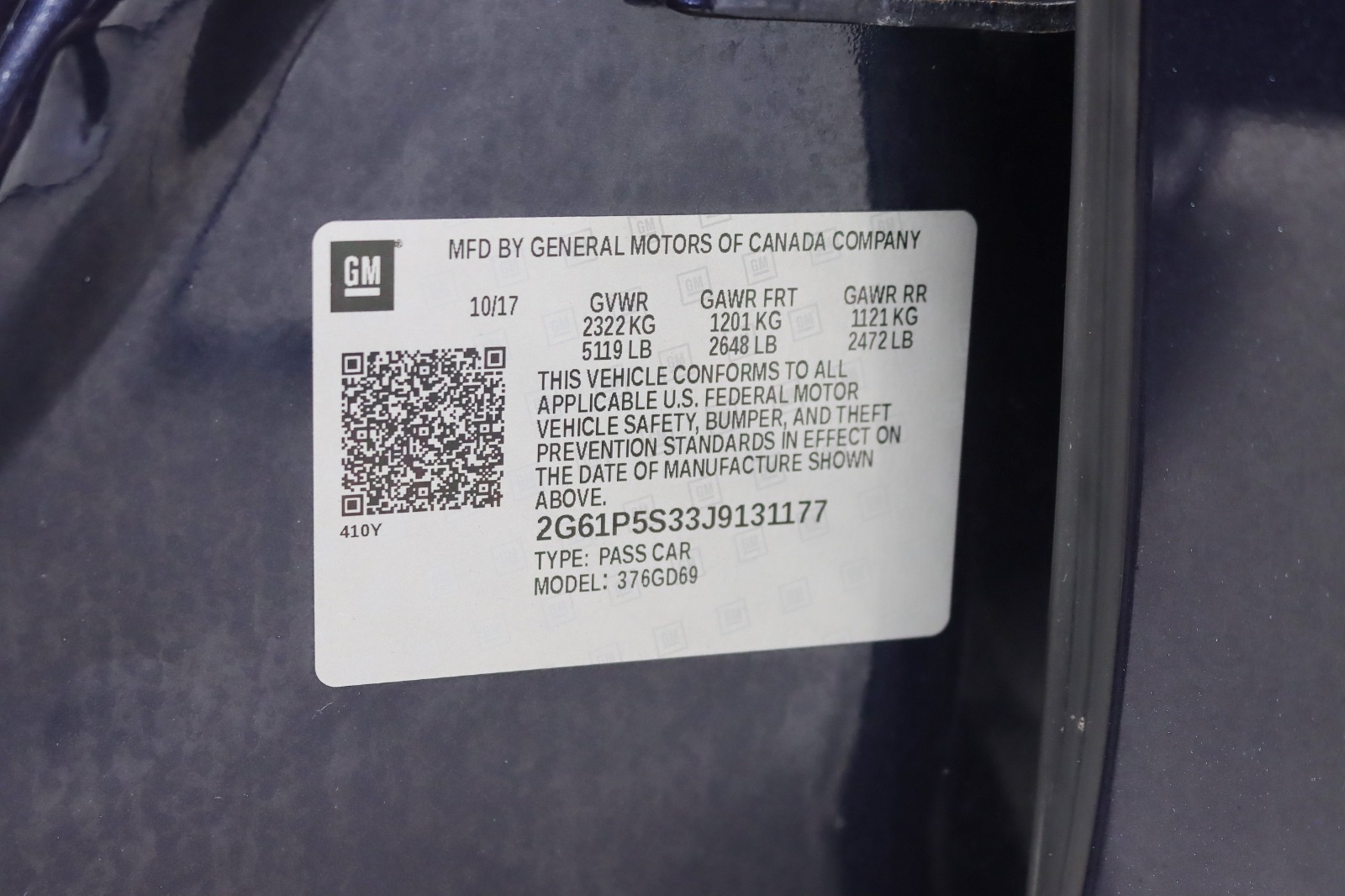 2018 CADILLAC XTS - Image 41