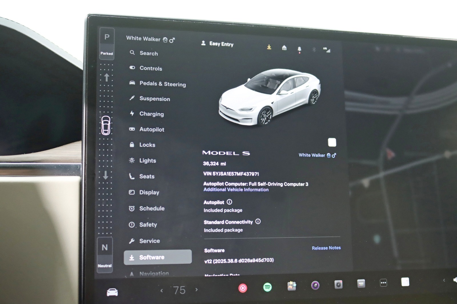 2021 TESLA MODEL S - Image 27