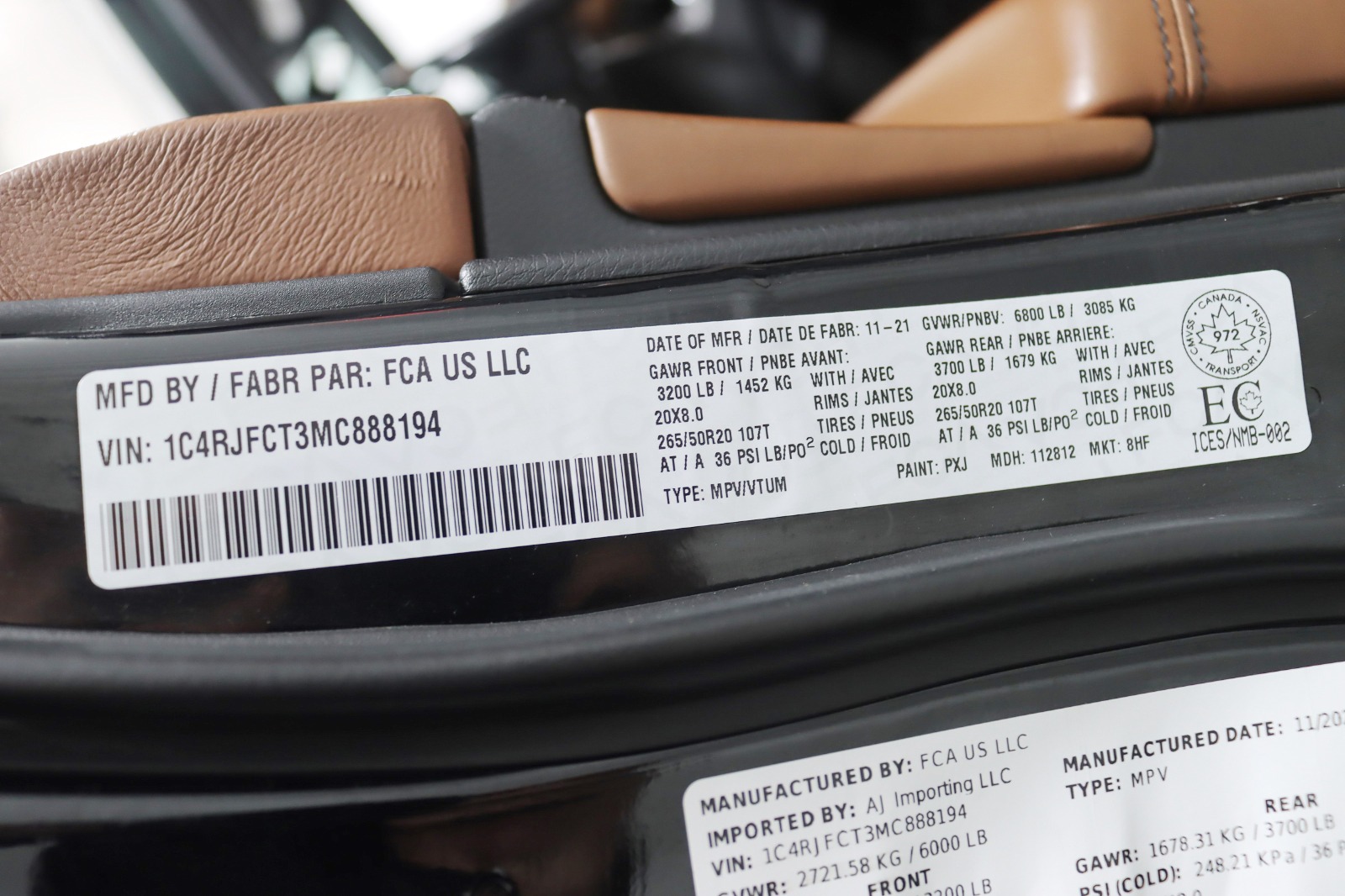 2021 JEEP GRAND CHEROKEE - Image 41