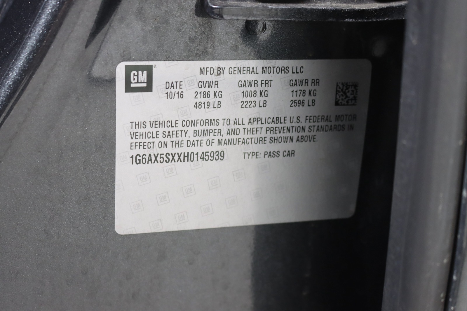 2017 CADILLAC CTS - Image 37