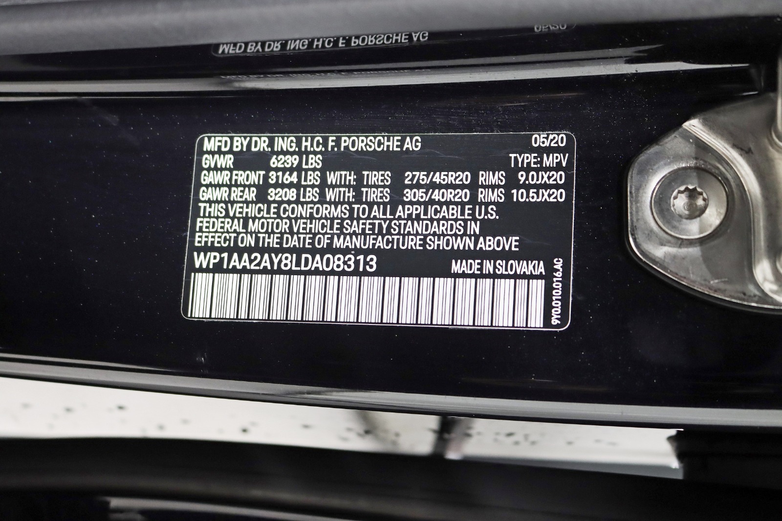 2020 PORSCHE CAYENNE - Image 40