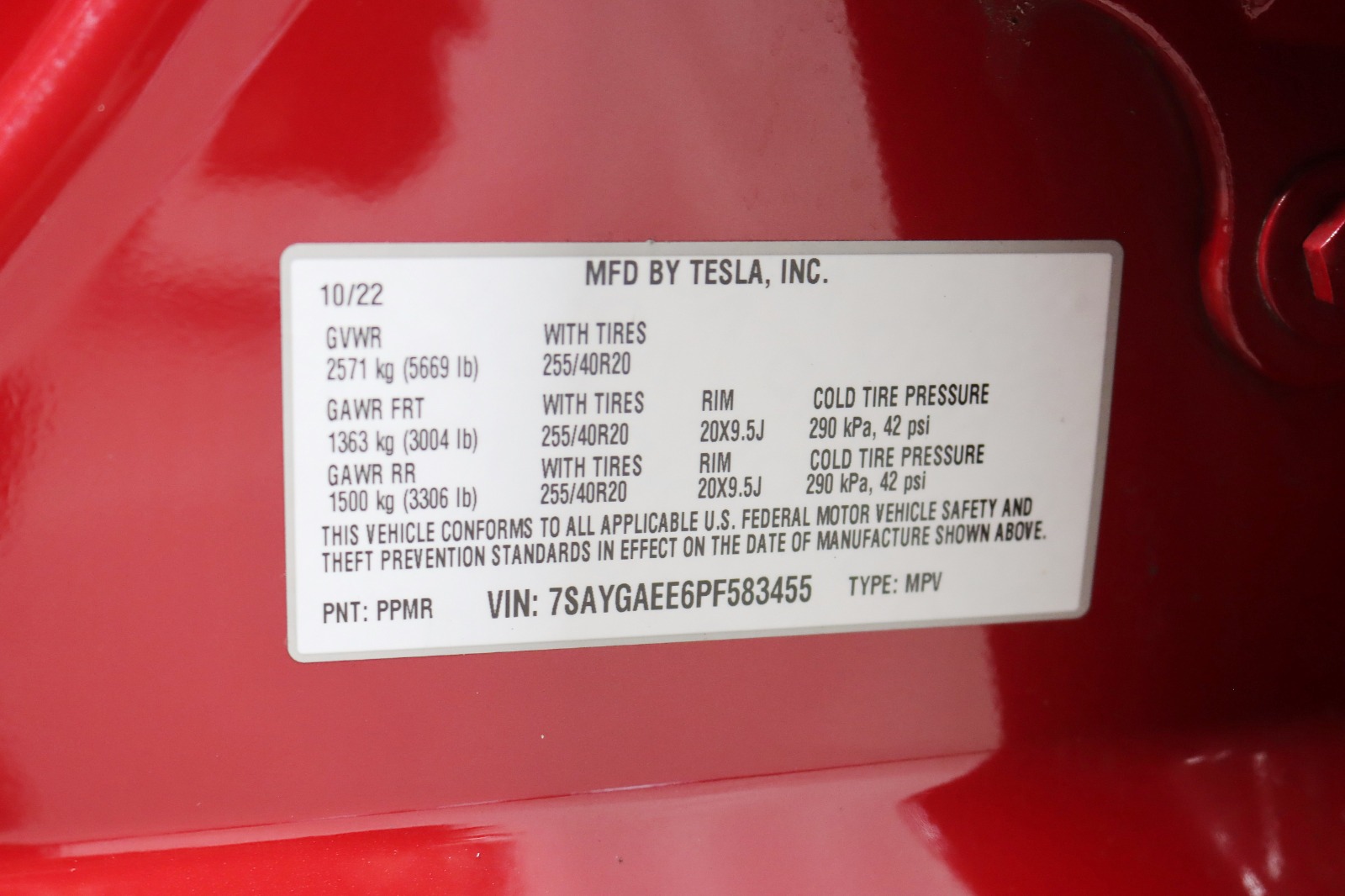 2023 TESLA MODEL Y - Image 42