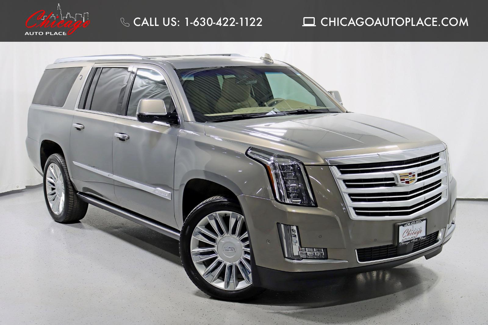 Used 2018 Cadillac Escalade ESV Platinum For Sale (Sold) Chicago Auto