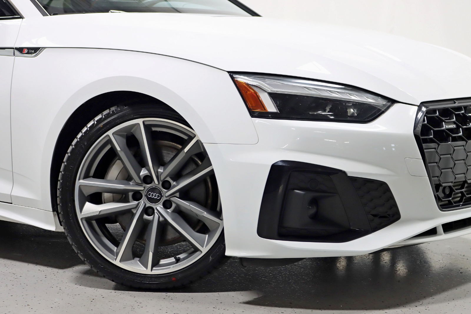Audi A5 2020-2024 Gloss Black Badges Full Set GRILL/BOOT