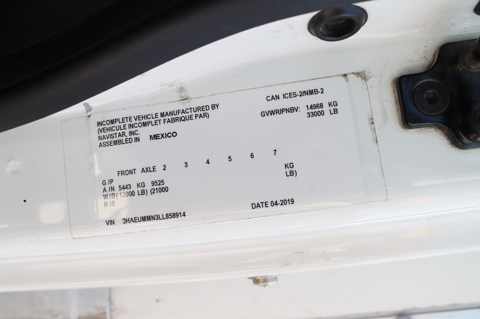 2020 INTERNATIONAL MV607 - Image 20