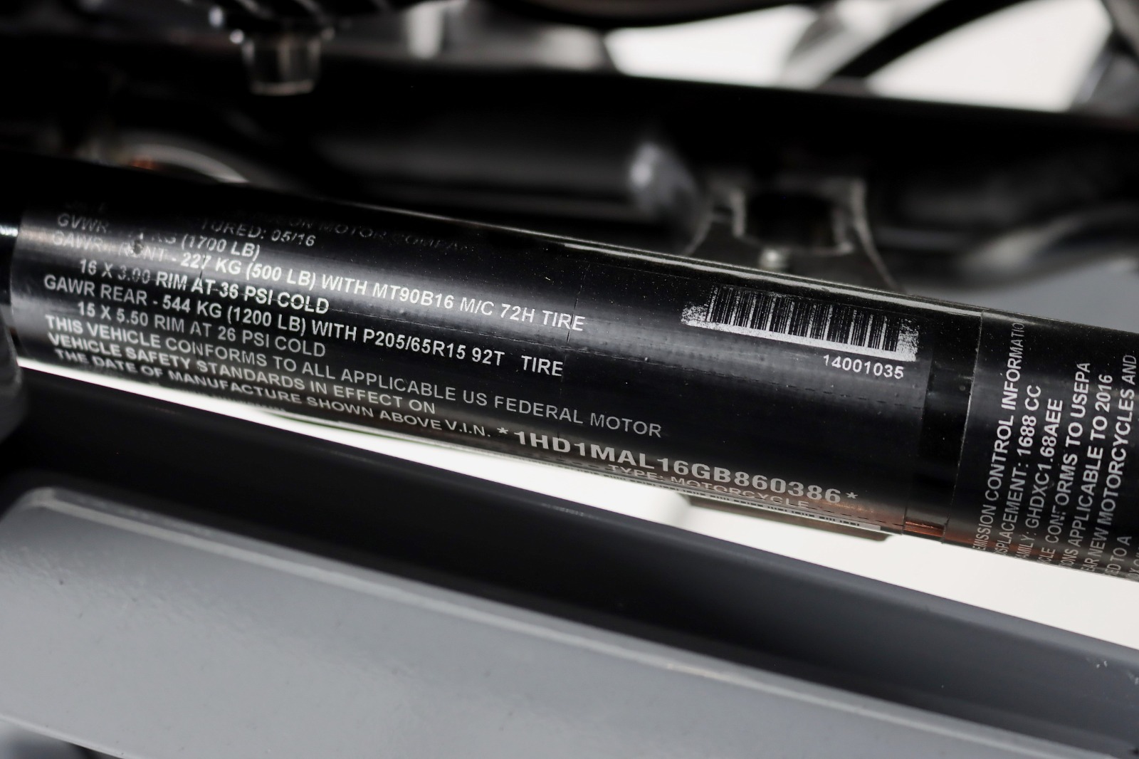 2016 HARLEY-DAVIDSON TRI GLIDE ULTRA - Image 27