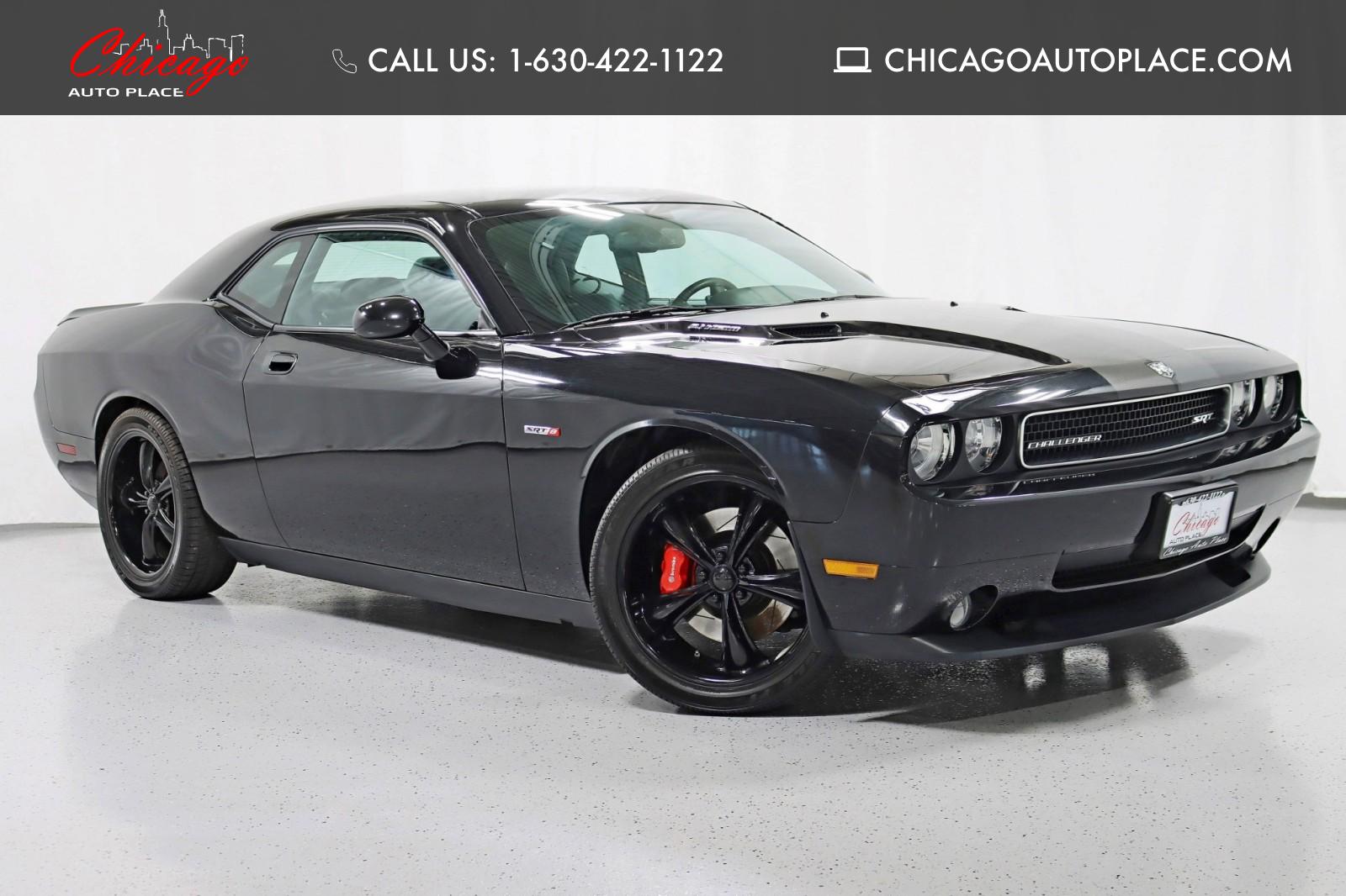 Used 2009 Dodge Challenger SRT8 AUTOMATIC LOW MILES TRIPLE BLACK HEATED SEATS For Sale Sold Chicago Auto Place LLC Stock H8367